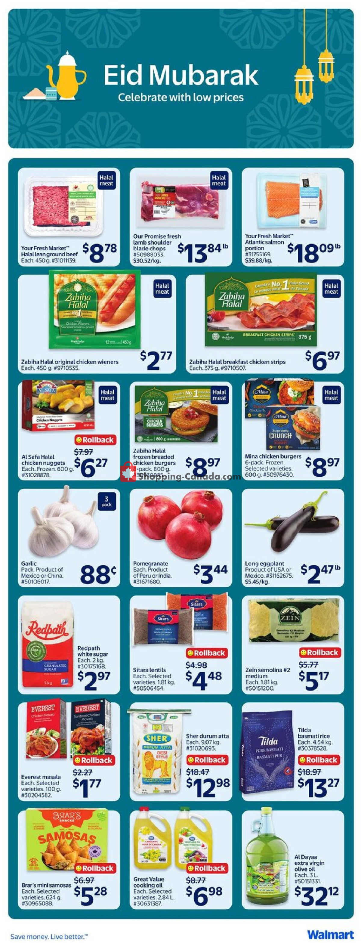 Walmart flyer from Thursday May 7, 2026 to Wednesday May 13, 2026 - page 4