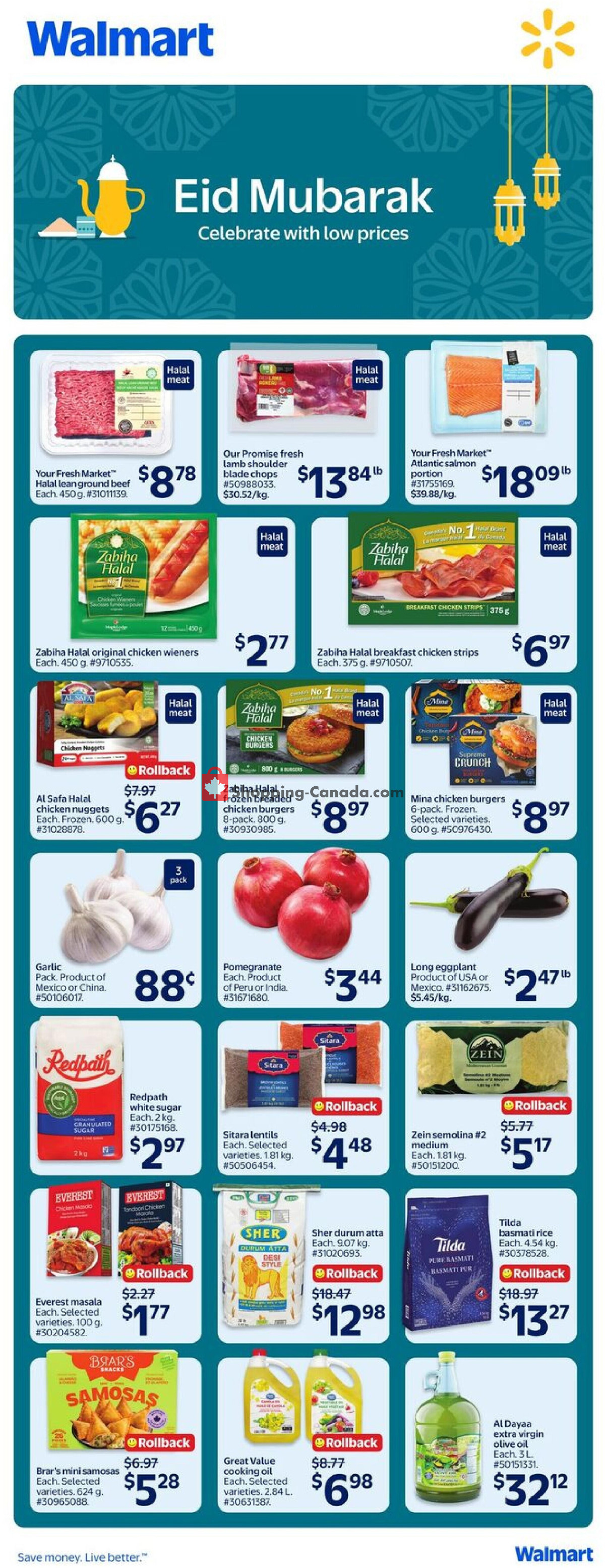 Walmart flyer from Thursday May 7, 2026 to Wednesday May 27, 2026 - page 1