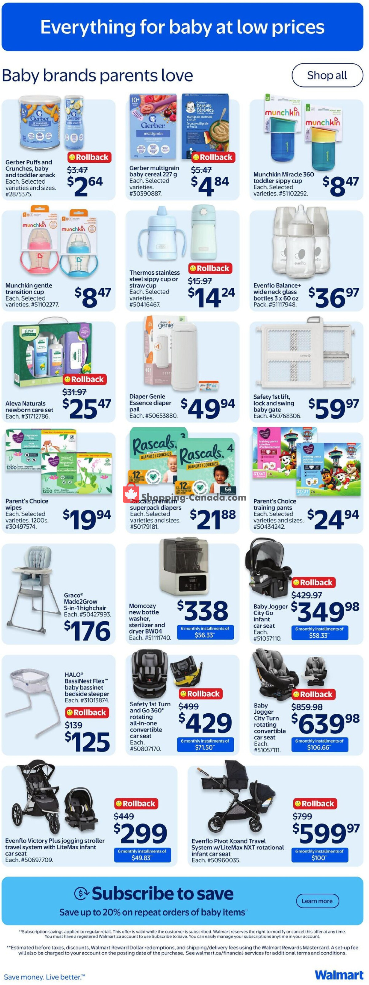 Walmart flyer from Thursday September 17, 2026 to Wednesday September 23, 2026 - page 14