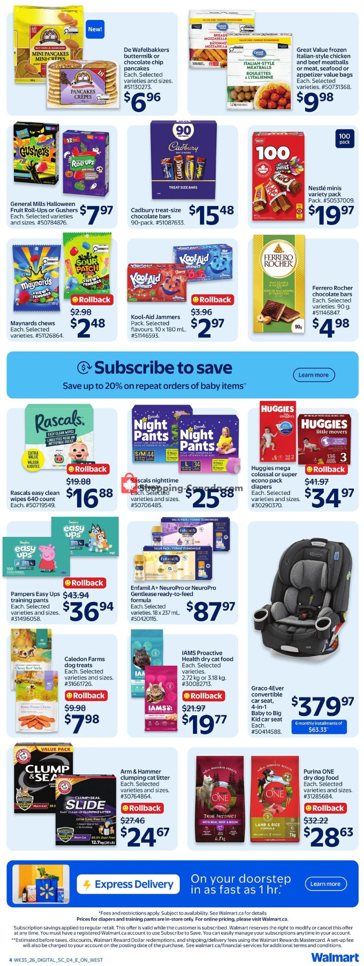 Walmart flyer from Thursday September 24, 2026 to Wednesday September 30, 2026 - page 10