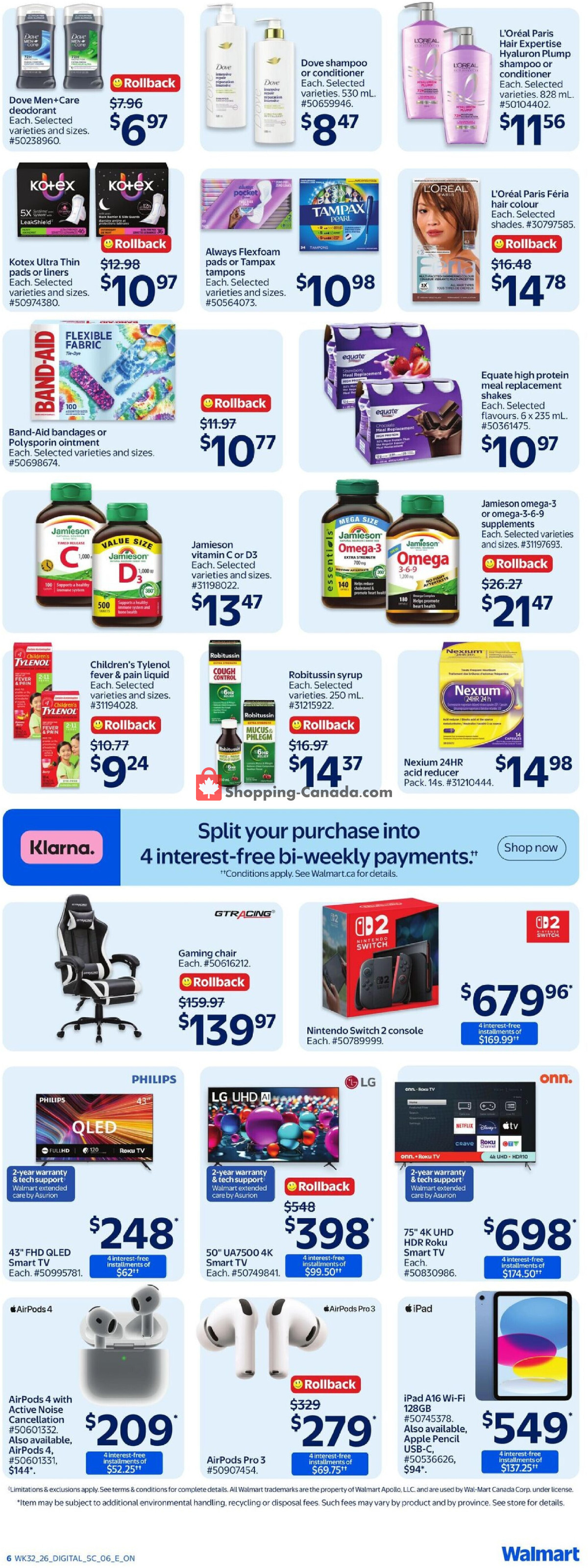 Walmart flyer from Thursday September 3, 2026 to Wednesday September 9, 2026 - page 11