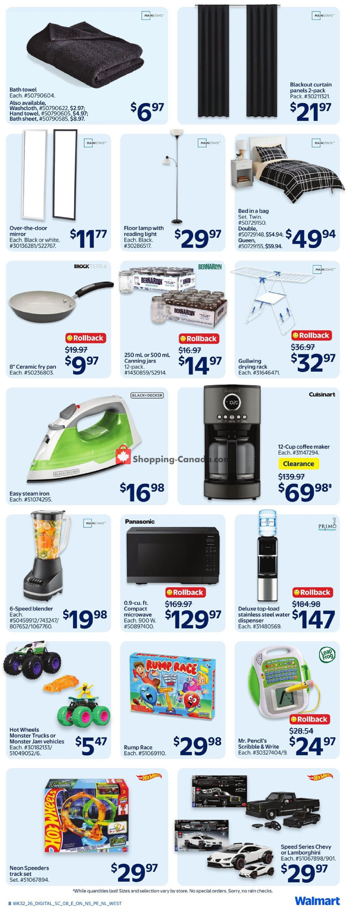 Walmart flyer from Thursday September 3, 2026 to Wednesday September 9, 2026 - page 13