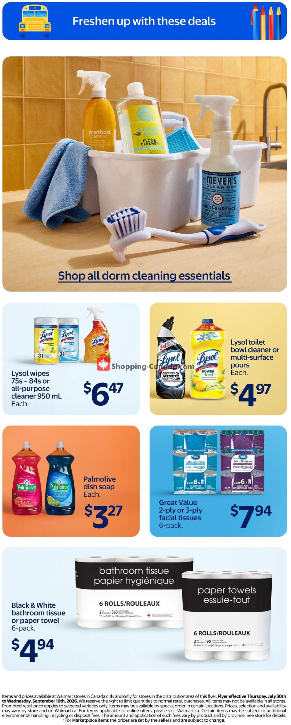Walmart flyer from Thursday September 3, 2026 to Wednesday September 9, 2026 - page 28
