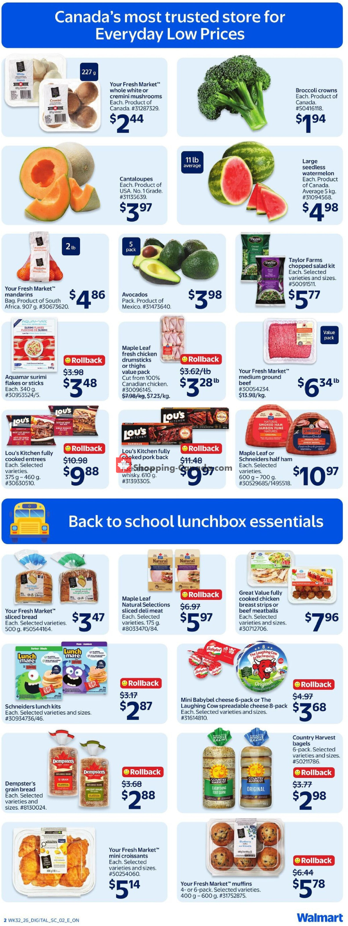 Walmart flyer from Thursday September 3, 2026 to Wednesday September 9, 2026 - page 6