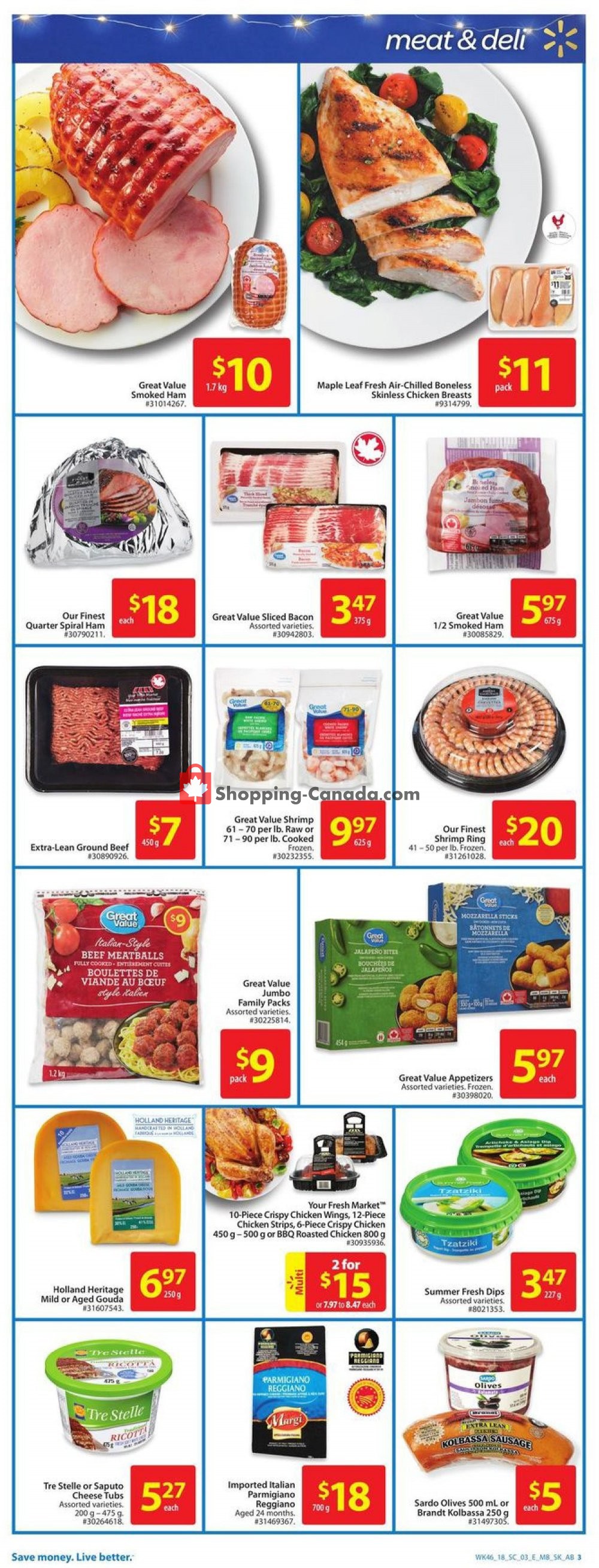 Walmart flyer from Thursday December 6, 2018 to Wednesday December 12, 2018 - page 3