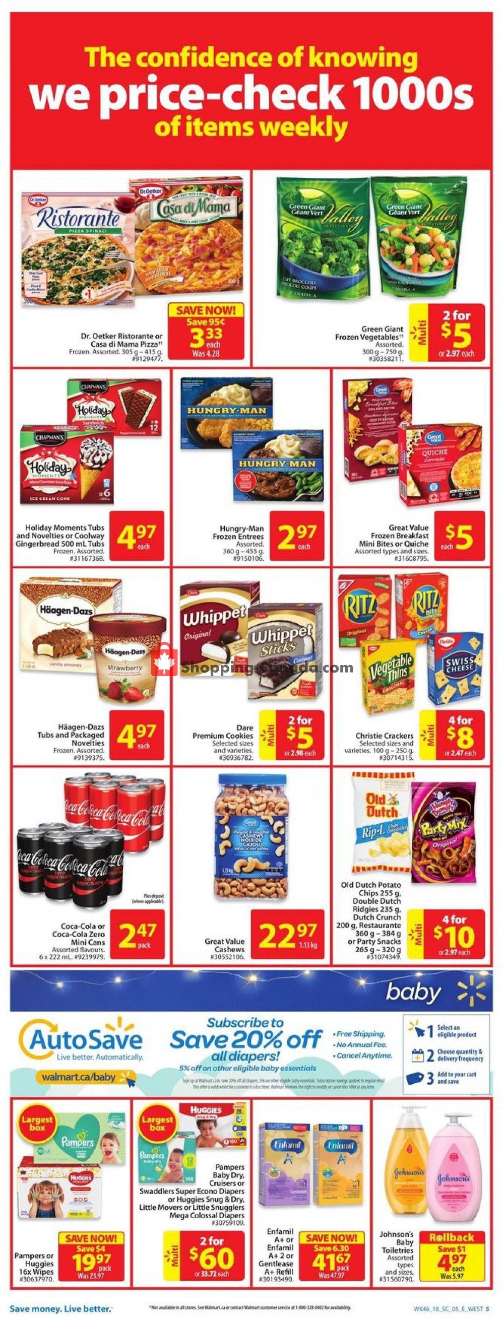 Walmart flyer from Thursday December 6, 2018 to Wednesday December 12, 2018 - page 5