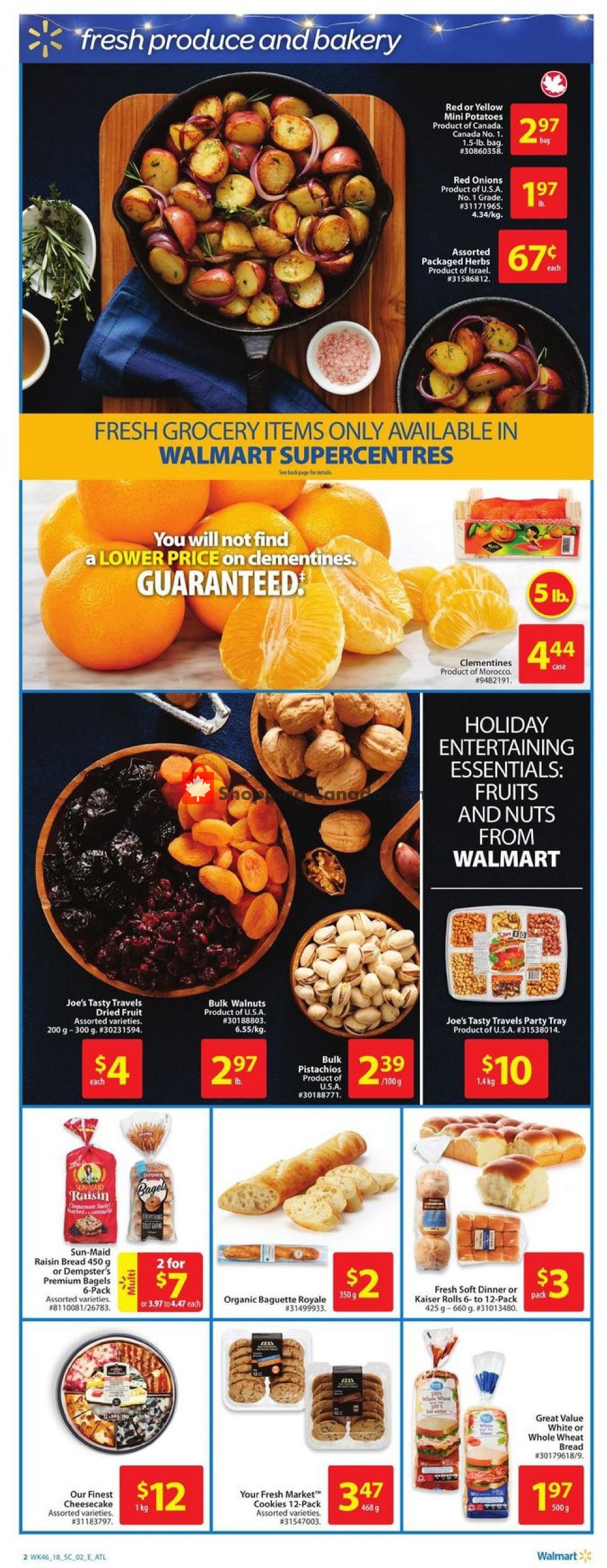 Walmart flyer from Thursday December 6, 2018 to Wednesday December 12, 2018 - page 2