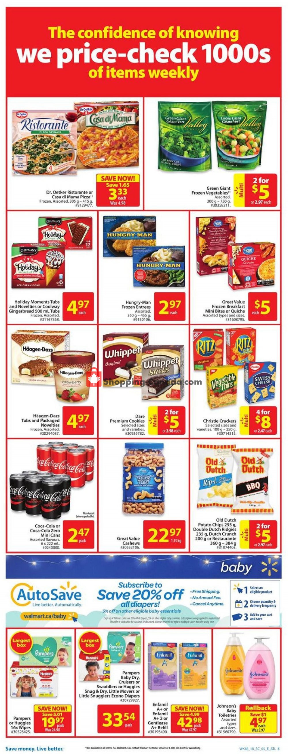 Walmart flyer from Thursday December 6, 2018 to Wednesday December 12, 2018 - page 5