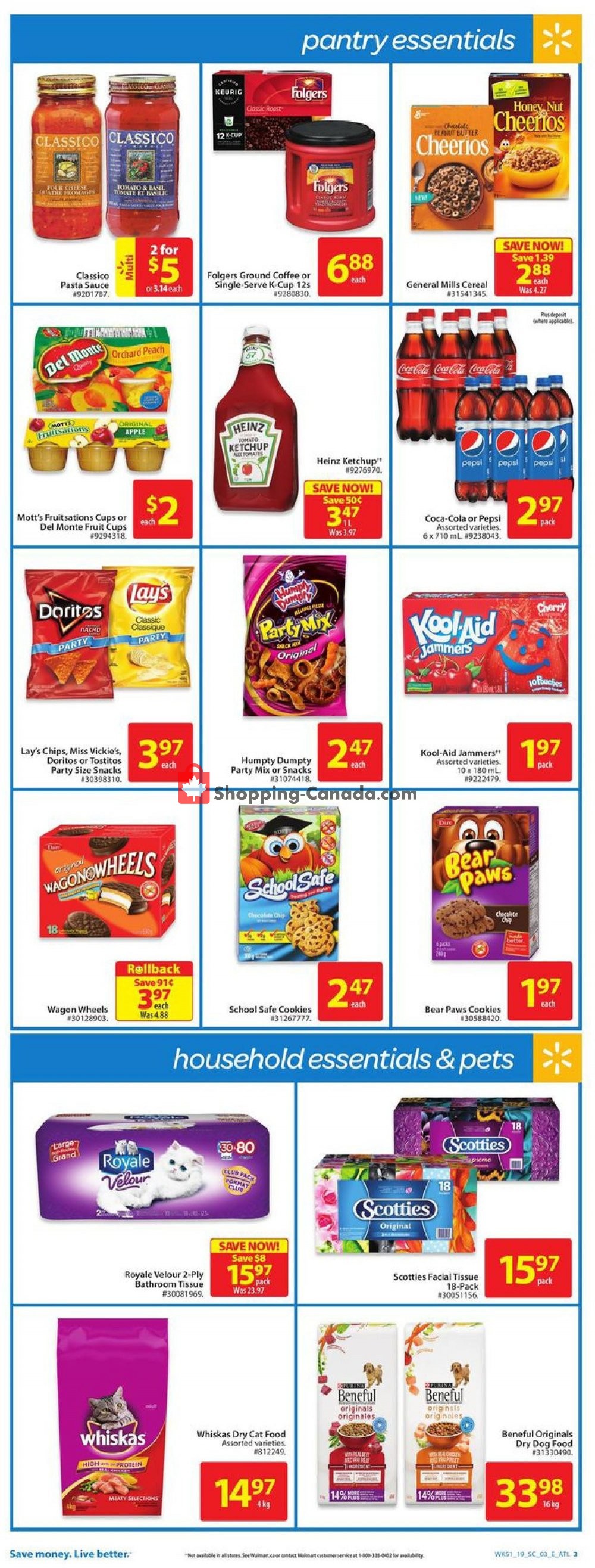 Walmart flyer from Thursday January 10, 2019 to Wednesday January 16, 2019 - page 3