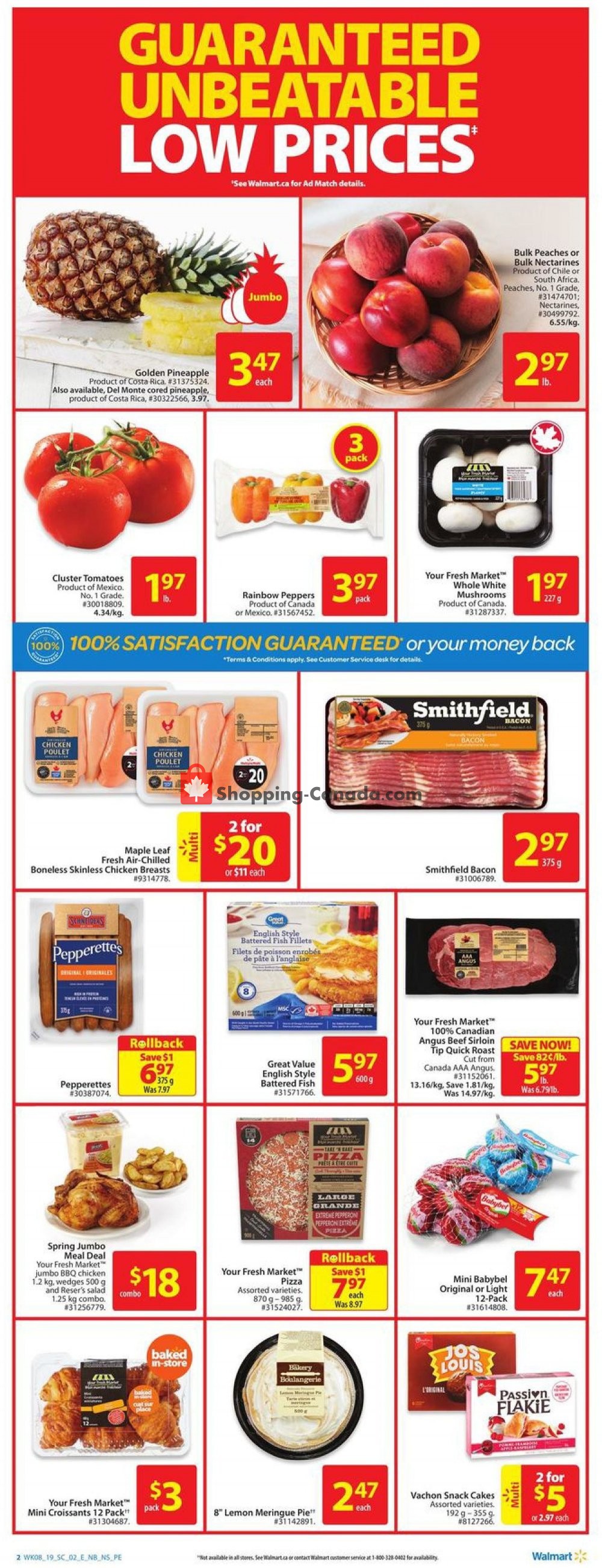 Walmart flyer from Thursday March 14, 2019 to Wednesday March 27, 2019 - page 2