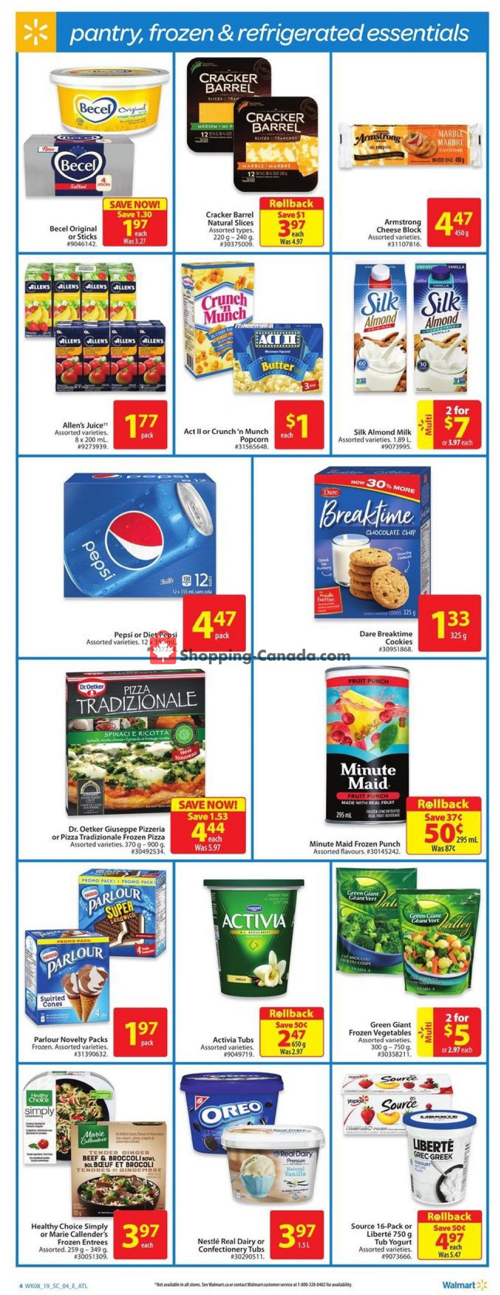 Walmart flyer from Thursday March 14, 2019 to Wednesday March 27, 2019 - page 4