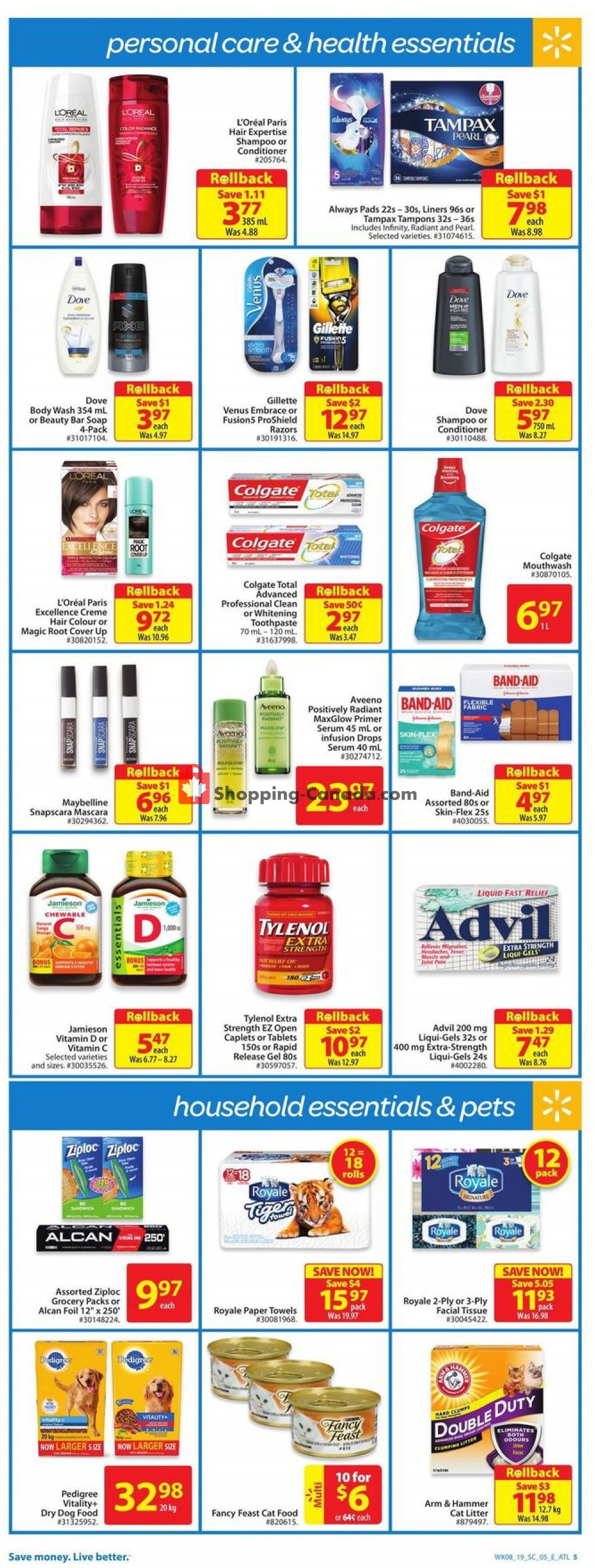 Walmart flyer from Thursday March 14, 2019 to Wednesday March 27, 2019 - page 7