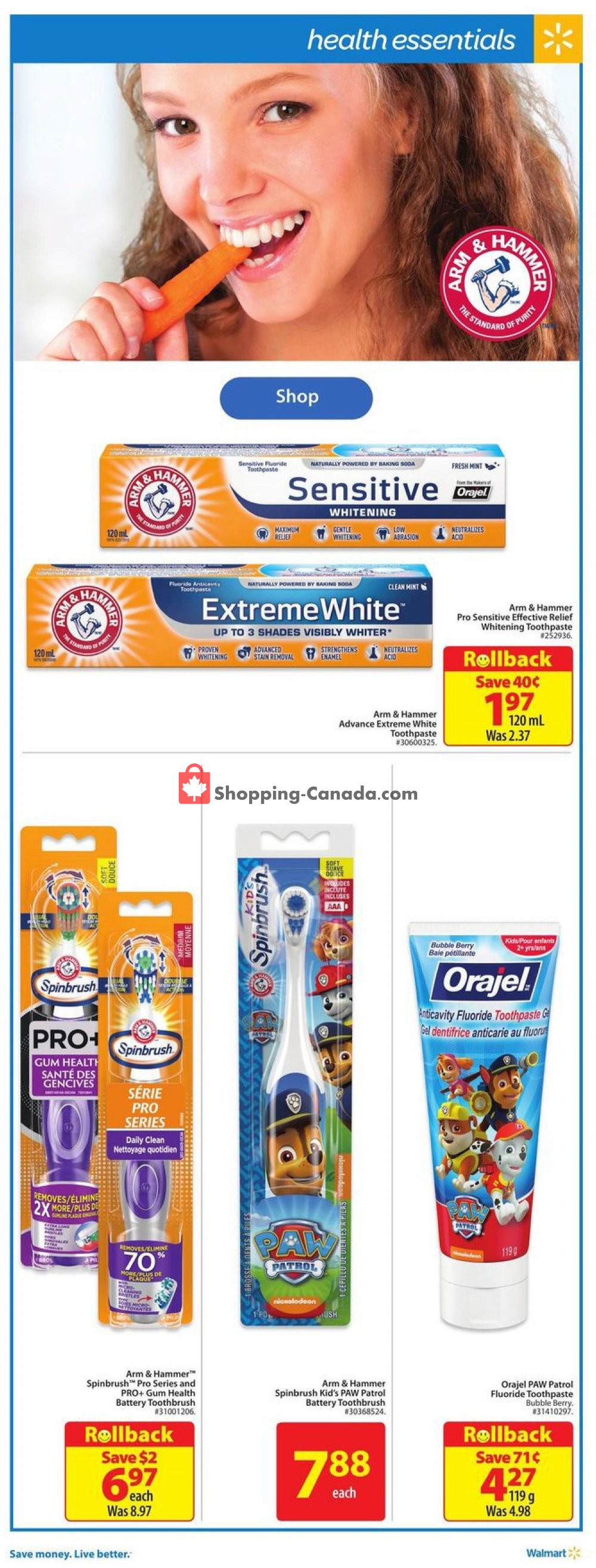 Walmart flyer from Thursday March 14, 2019 to Wednesday March 27, 2019 - page 8