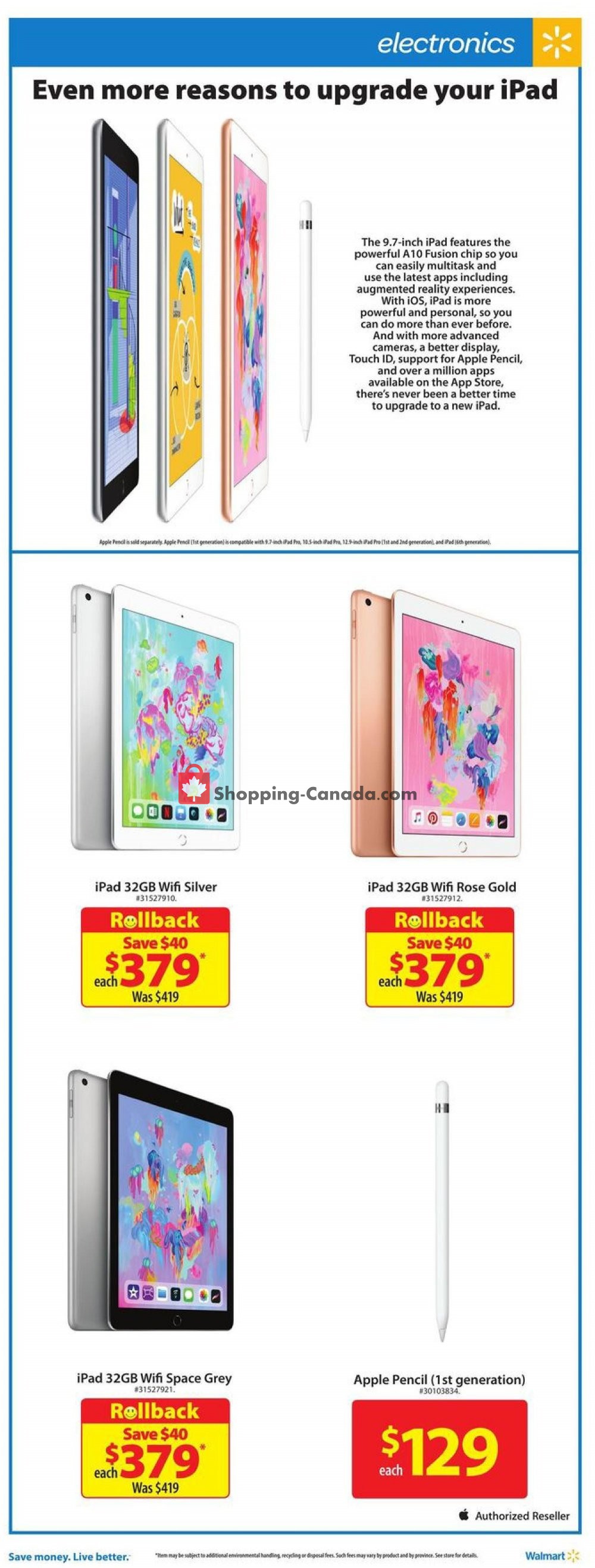 Walmart flyer from Thursday March 14, 2019 to Wednesday March 27, 2019 - page 11