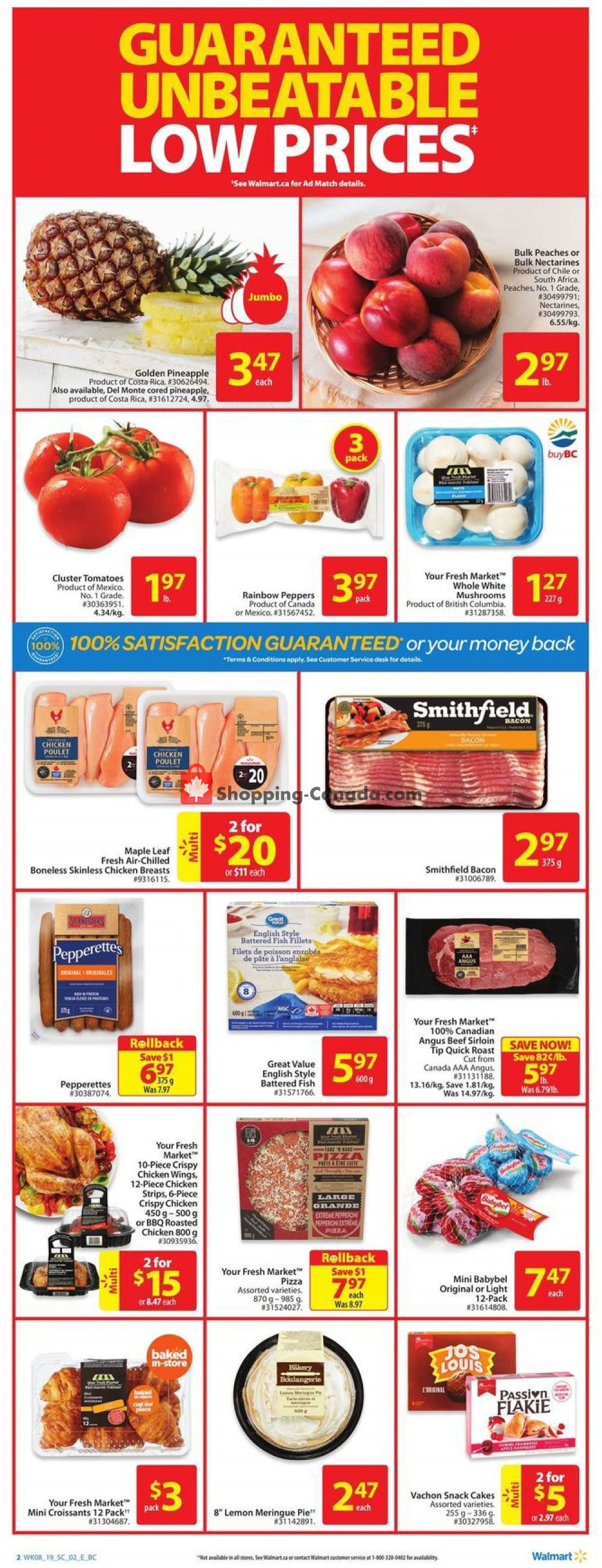 Walmart flyer from Thursday March 14, 2019 to Wednesday March 27, 2019 - page 2