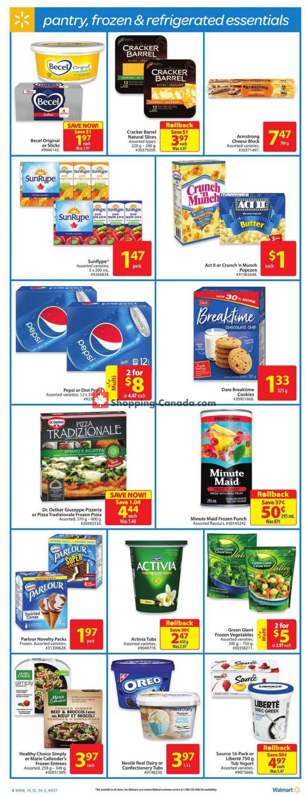 Walmart flyer from Thursday March 14, 2019 to Wednesday March 27, 2019 - page 4