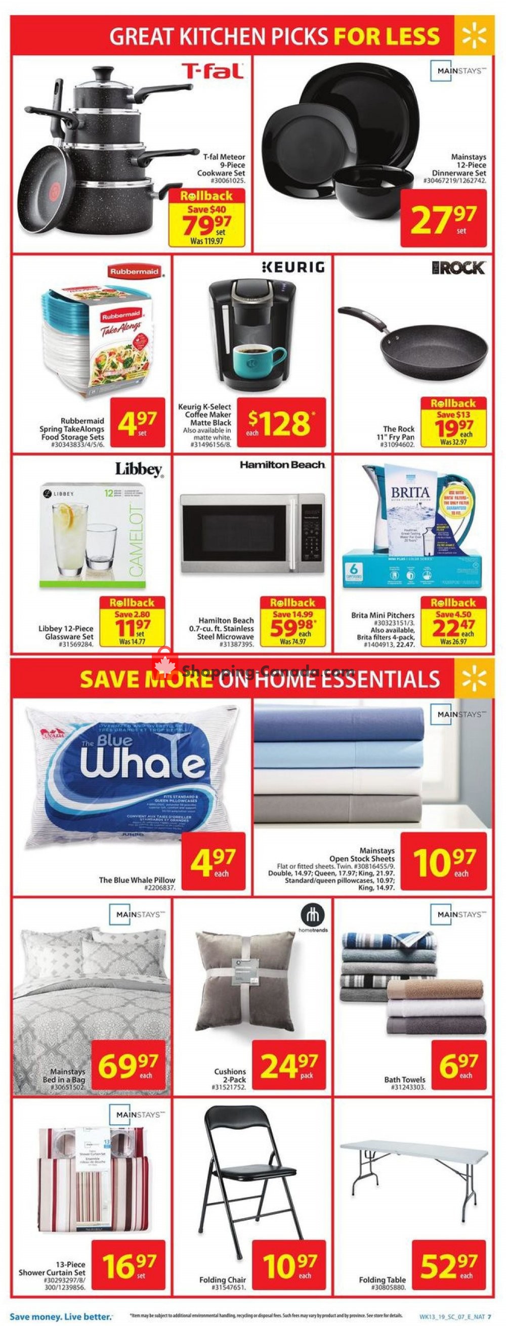 Walmart flyer from Thursday April 18, 2019 to Wednesday April 24, 2019 - page 12