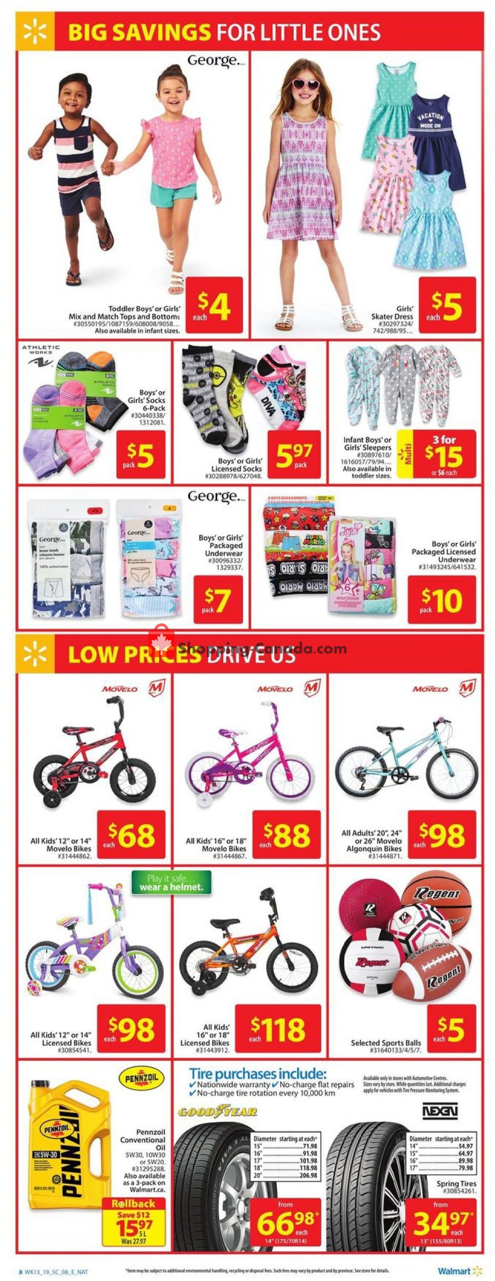 Walmart flyer from Thursday April 18, 2019 to Wednesday April 24, 2019 - page 13