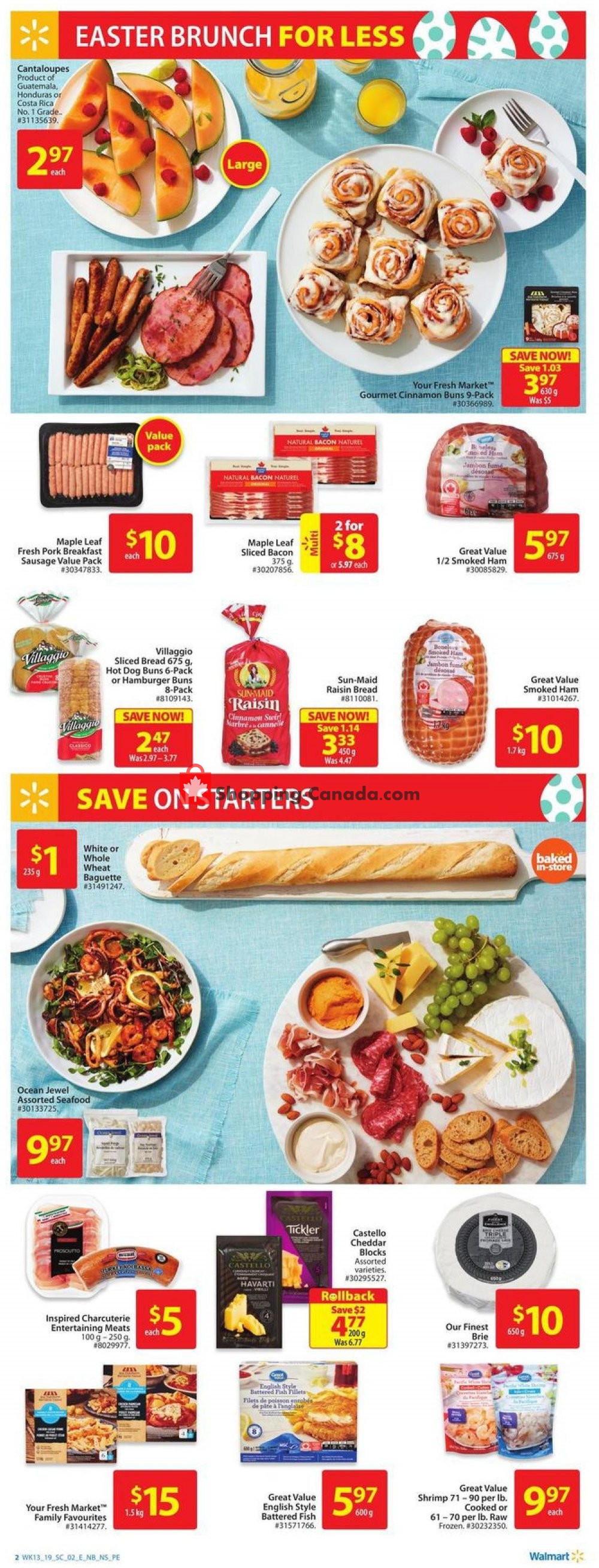 Walmart flyer from Thursday April 18, 2019 to Wednesday April 24, 2019 - page 2