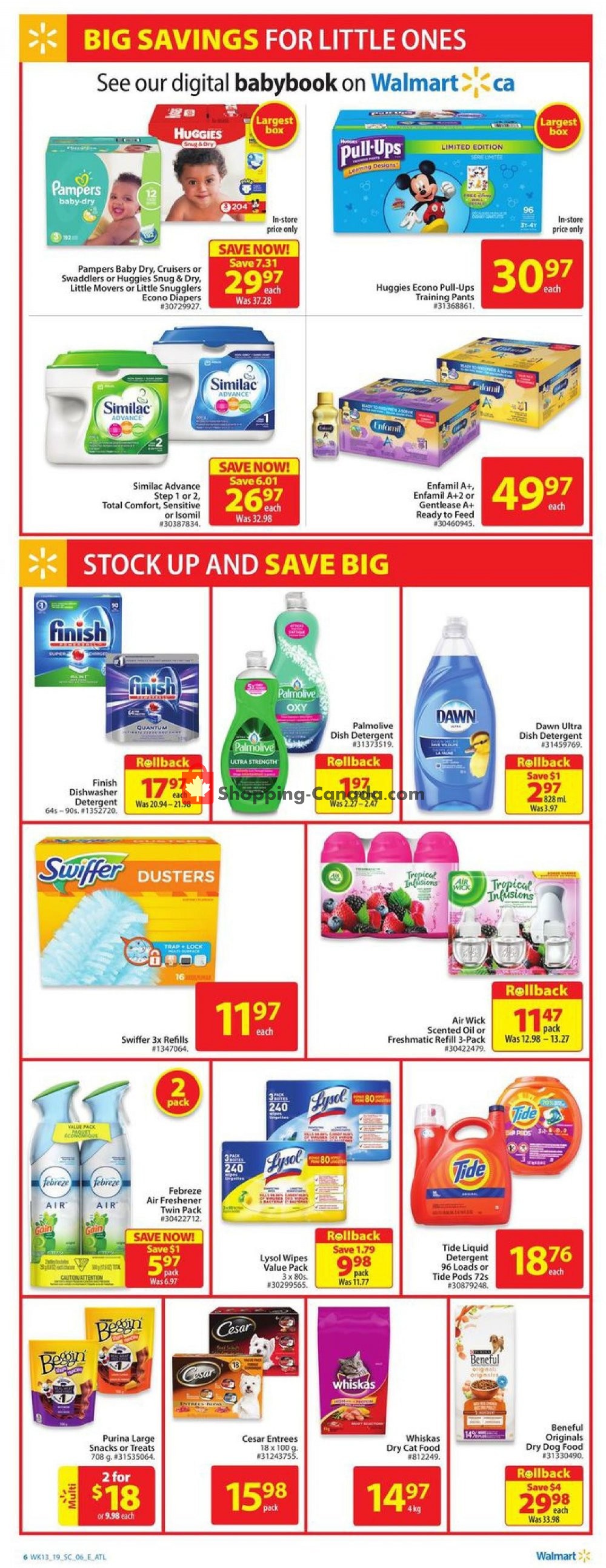 Walmart flyer from Thursday April 18, 2019 to Wednesday April 24, 2019 - page 9