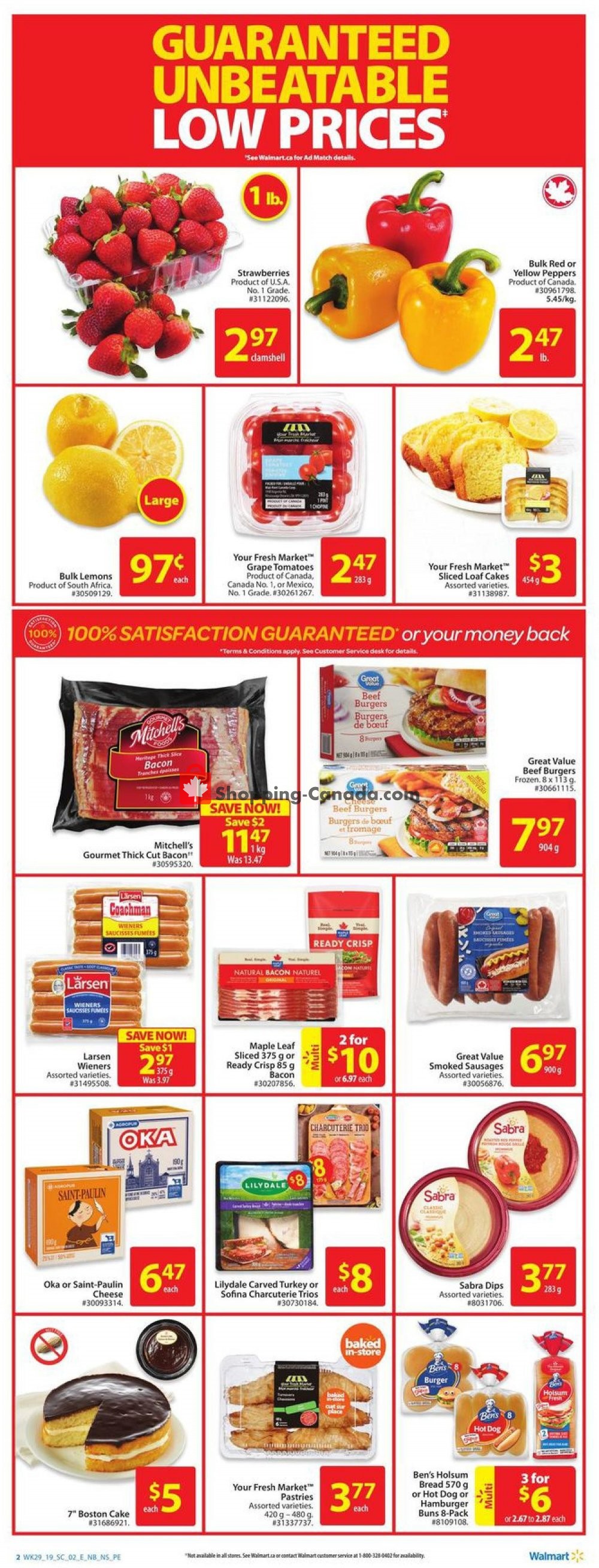 Walmart flyer from Thursday August 8, 2019 to Wednesday August 14, 2019 - page 2