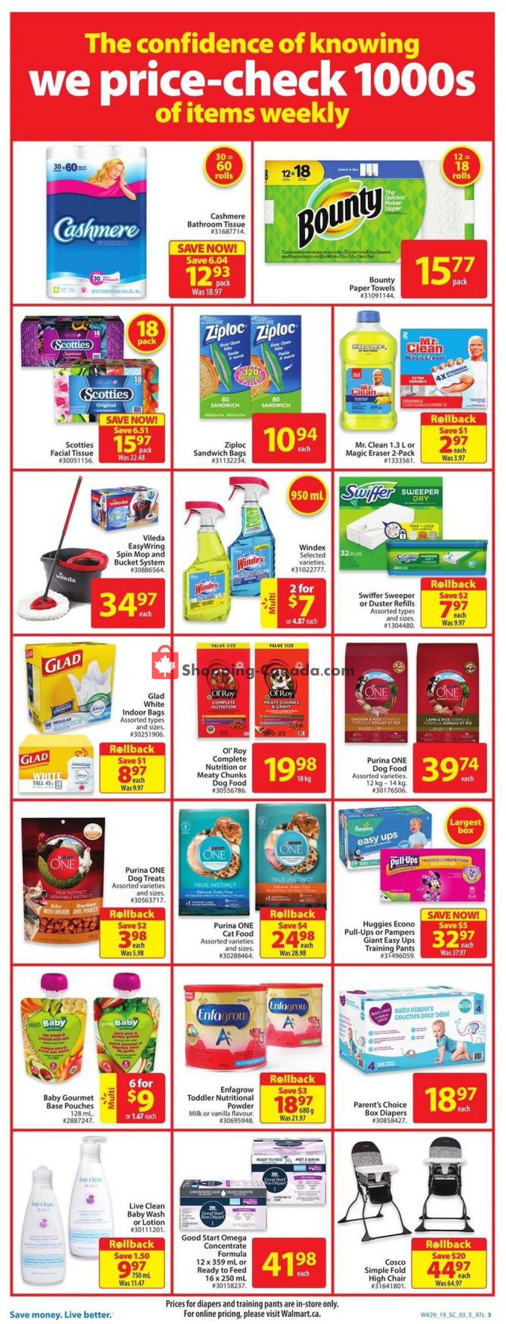 Walmart flyer from Thursday August 8, 2019 to Wednesday August 14, 2019 - page 4