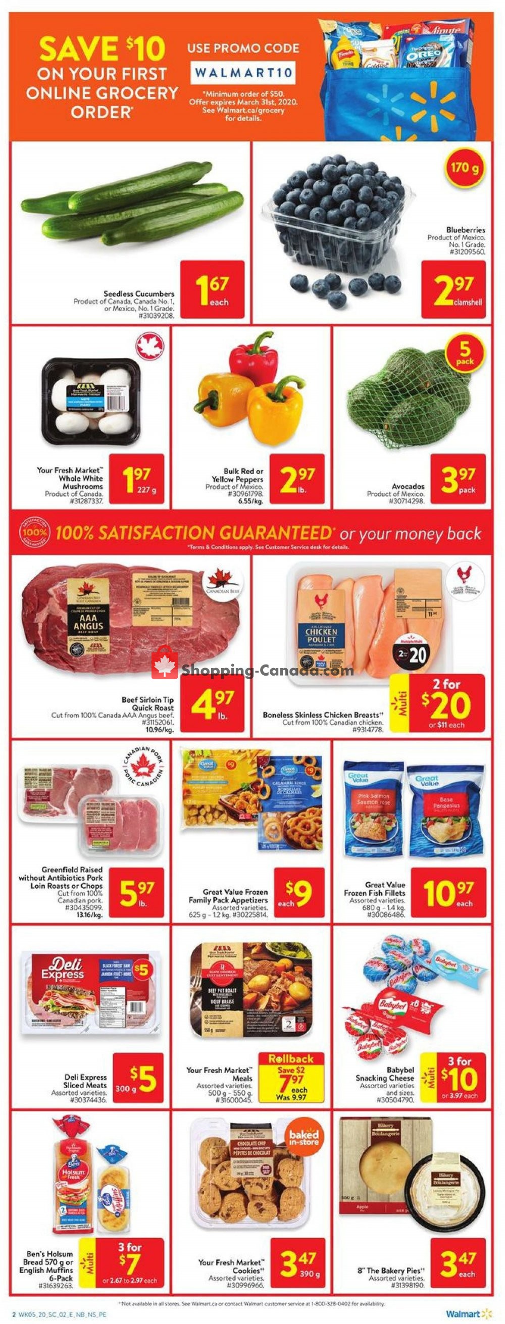 Walmart flyer from Thursday February 27, 2020 to Wednesday March 4, 2020 - page 2