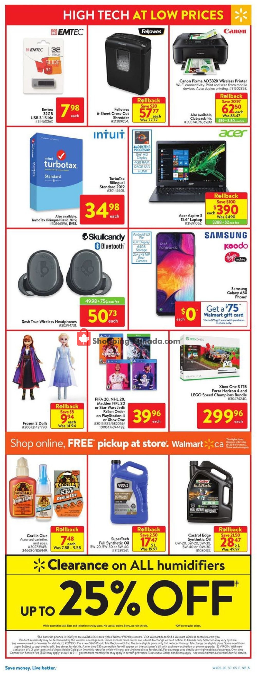 Walmart flyer from Thursday February 27, 2020 to Wednesday March 4, 2020 - page 7