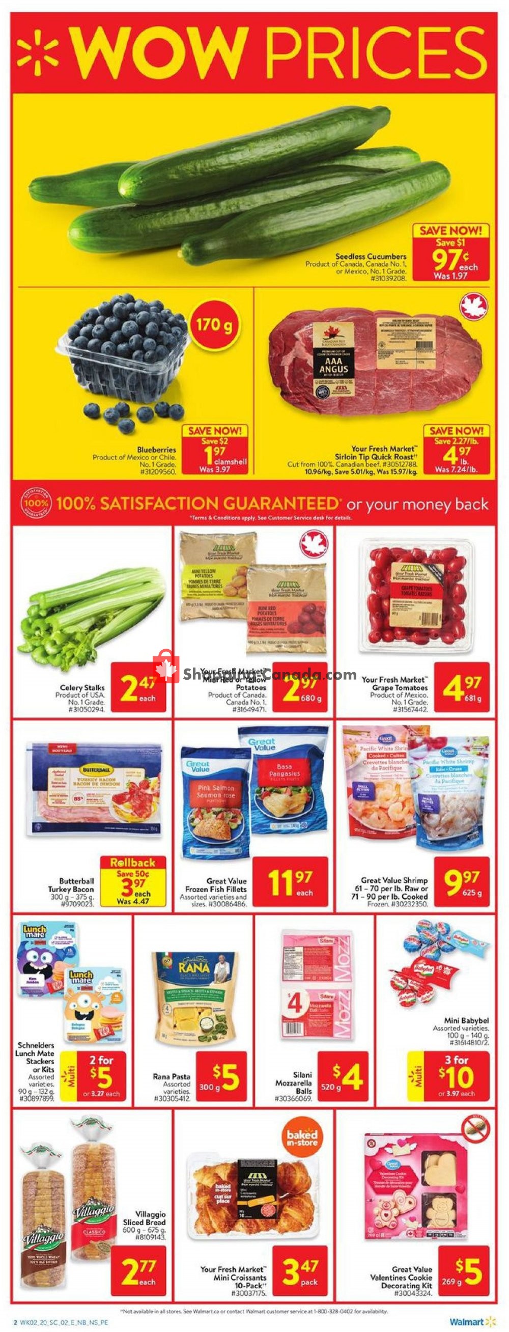 Walmart flyer from Thursday February 6, 2020 to Wednesday February 12, 2020 - page 2