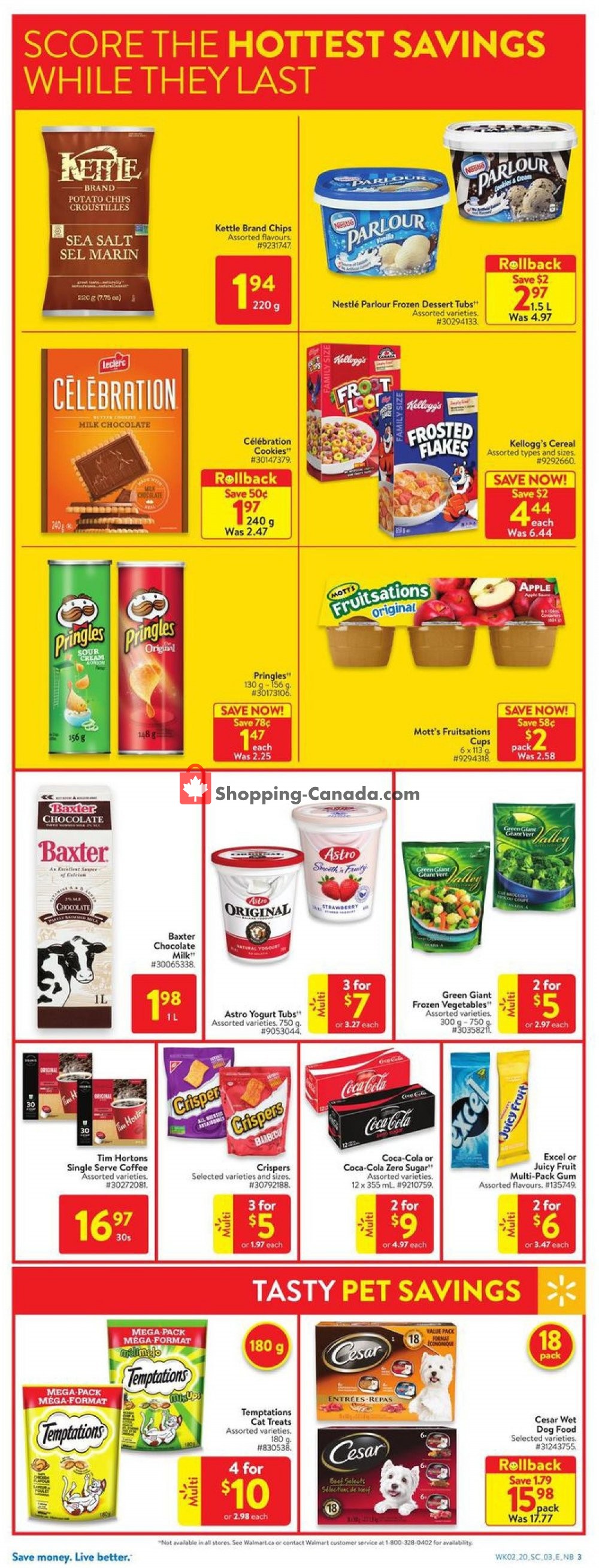 Walmart flyer from Thursday February 6, 2020 to Wednesday February 12, 2020 - page 3