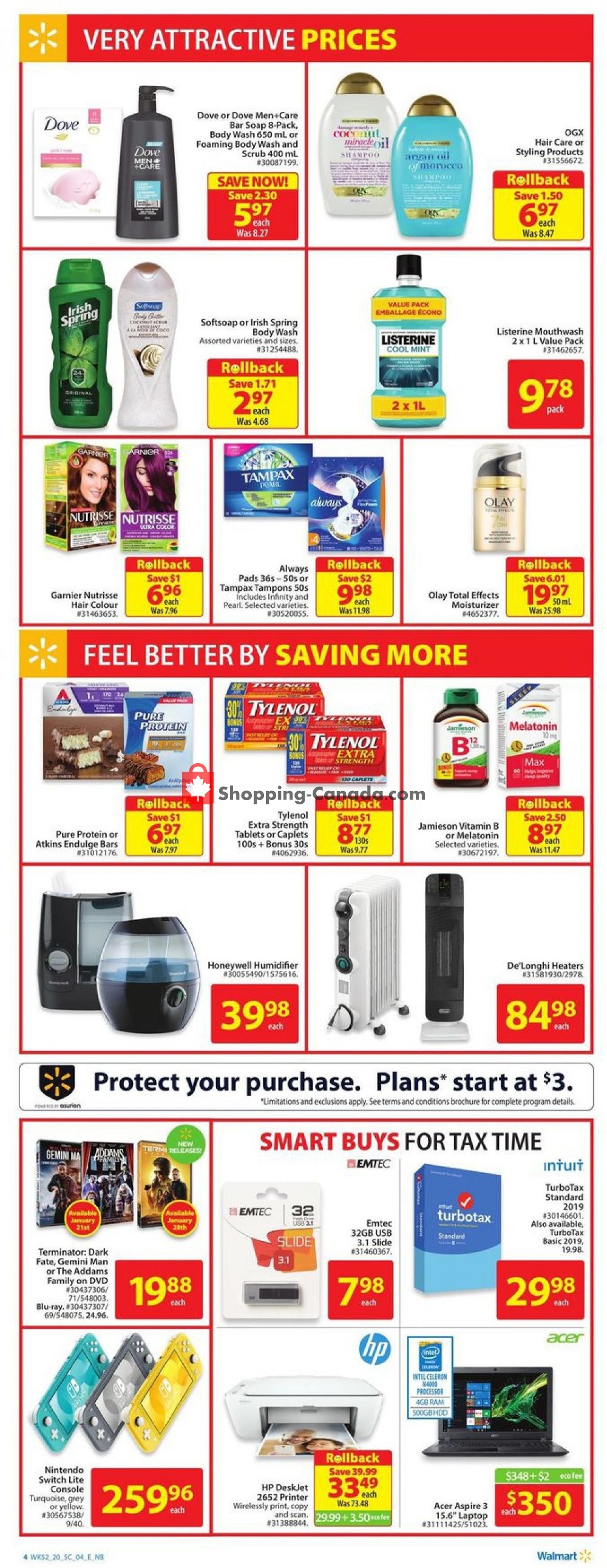 Walmart flyer from Thursday January 16, 2020 to Wednesday January 22, 2020 - page 8