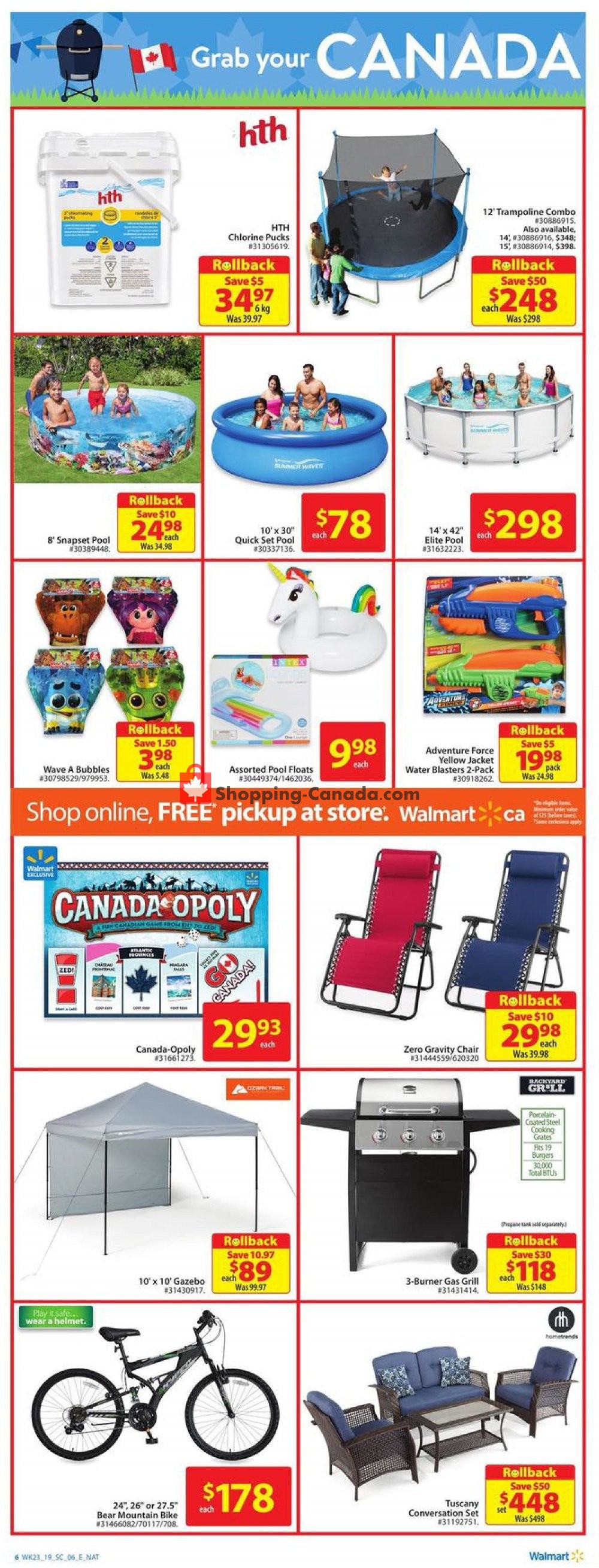 Walmart flyer from Thursday June 27, 2019 to Wednesday July 3, 2019 - page 10