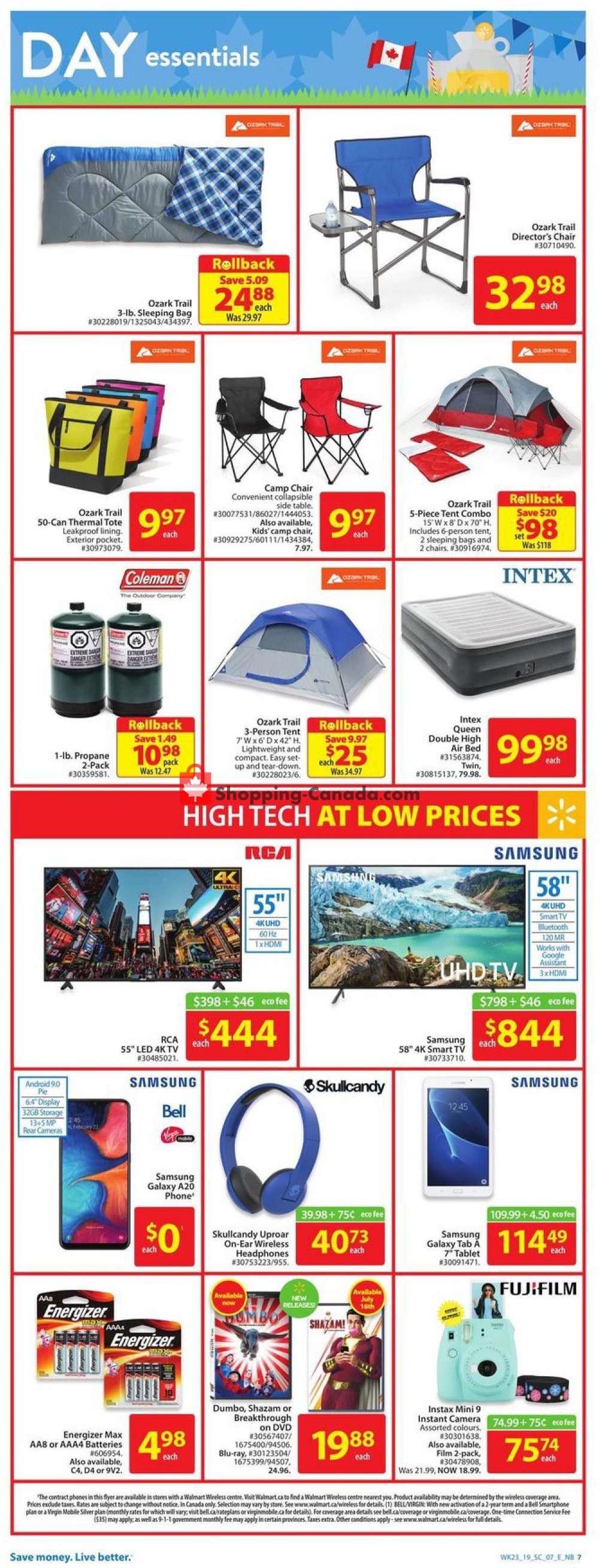 Walmart flyer from Thursday June 27, 2019 to Wednesday July 3, 2019 - page 11