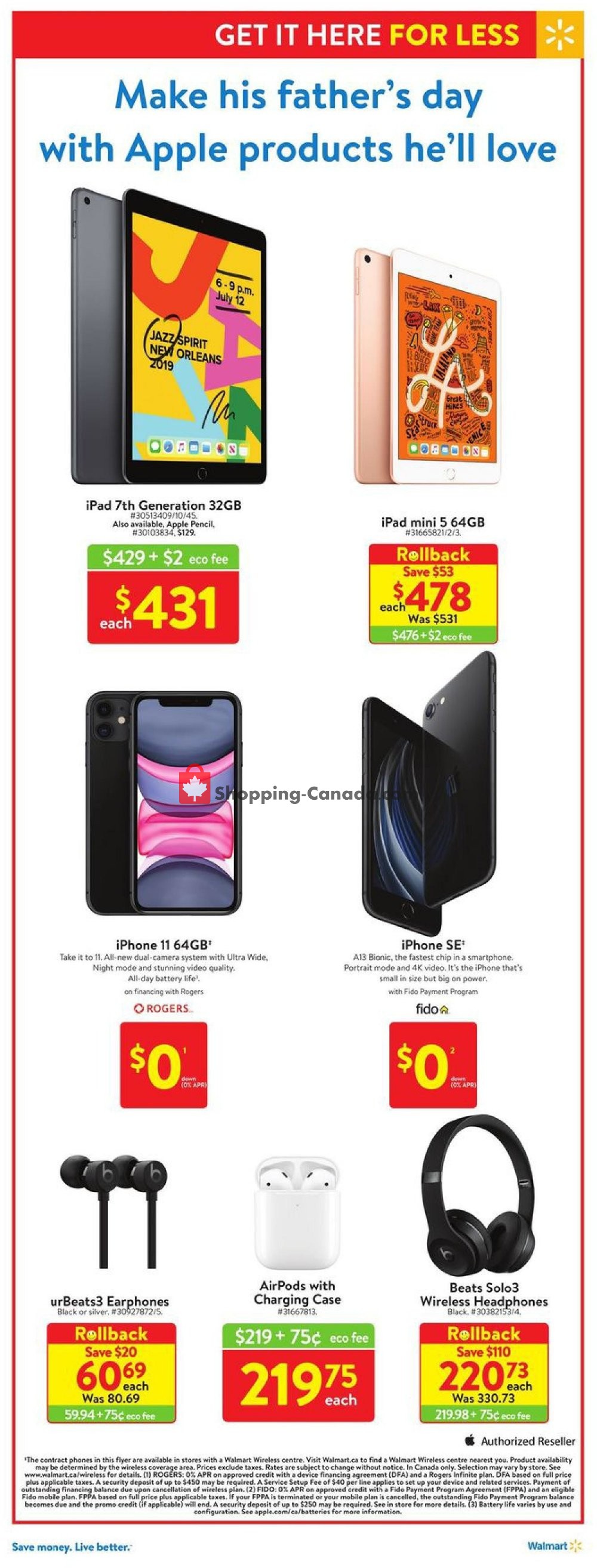 Walmart flyer from Thursday June 4, 2020 to Wednesday June 10, 2020 - page 9