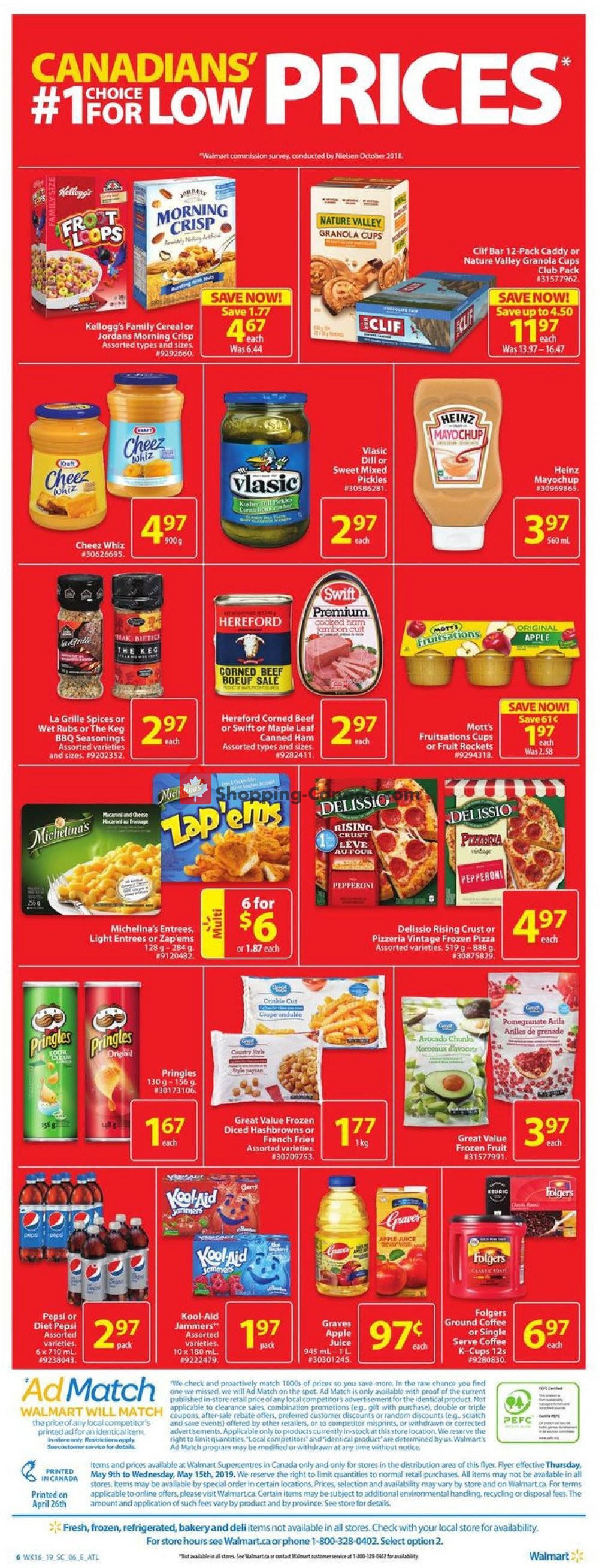 Walmart flyer from Thursday May 9, 2019 to Wednesday May 15, 2019 - page 13