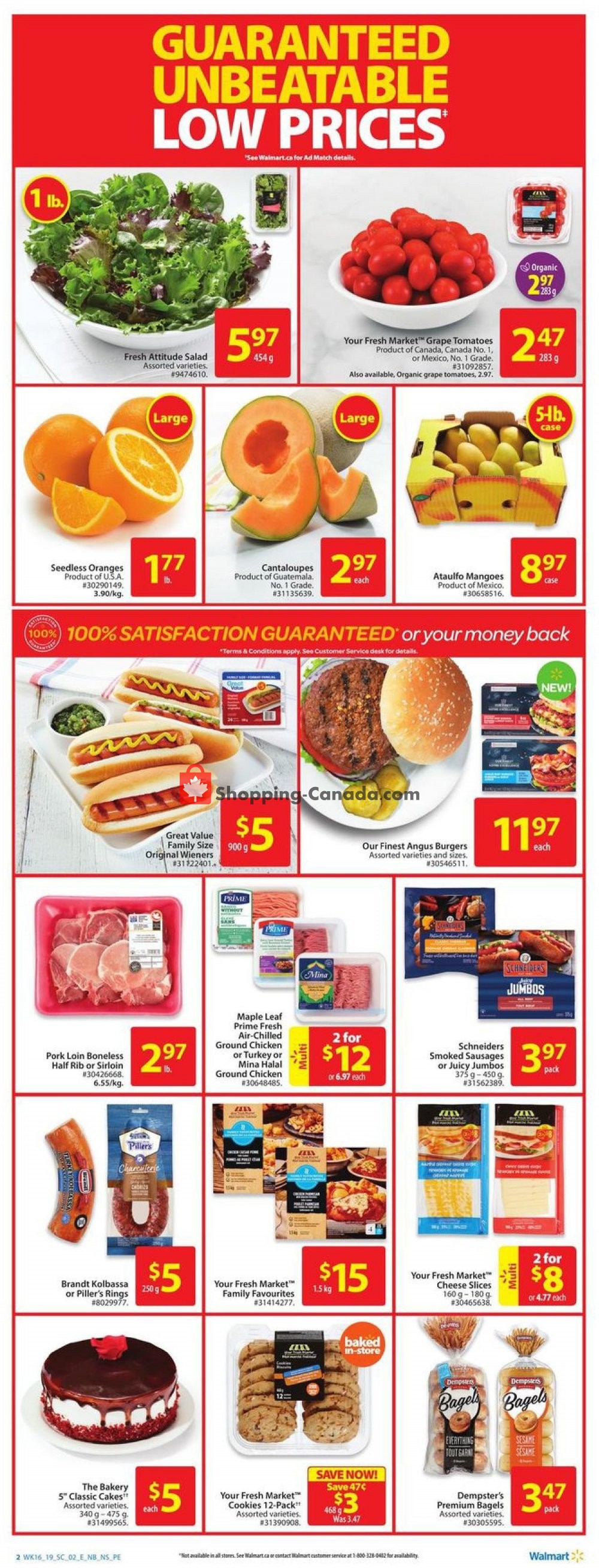 Walmart flyer from Thursday May 9, 2019 to Wednesday May 15, 2019 - page 2