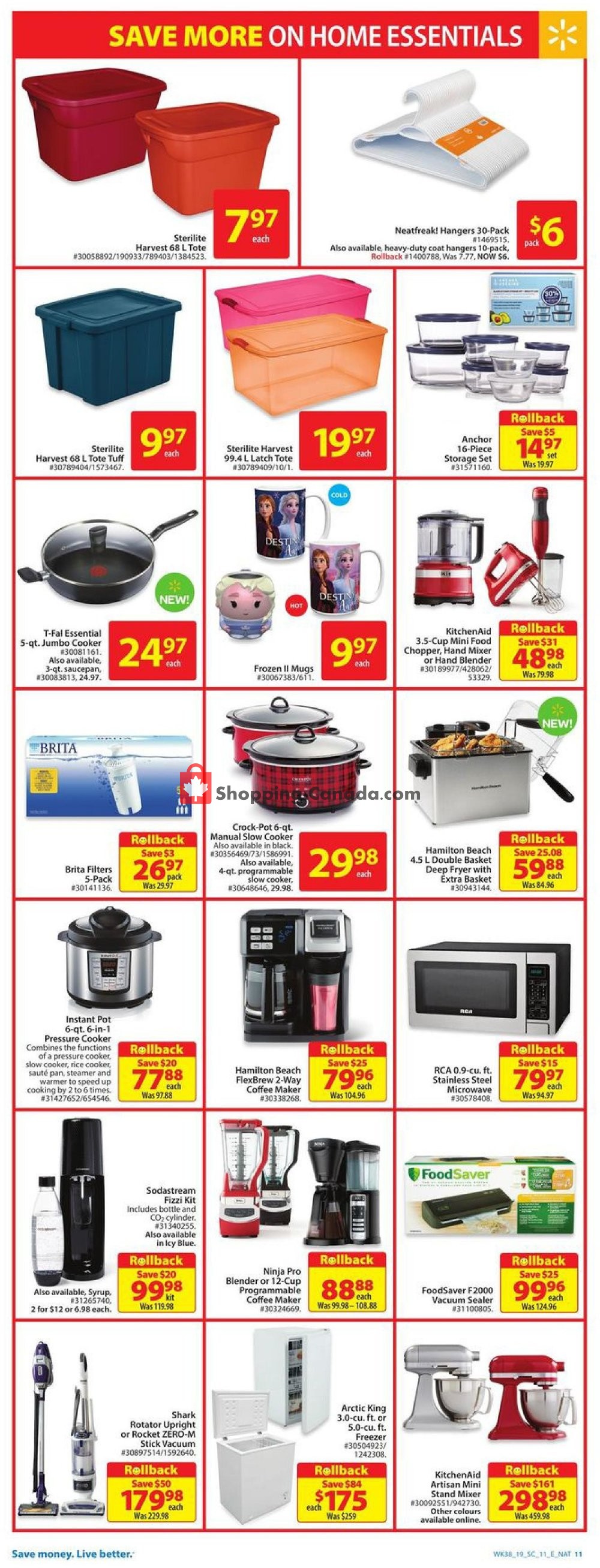 Walmart flyer from Thursday October 10, 2019 to Wednesday October 16, 2019 - page 16