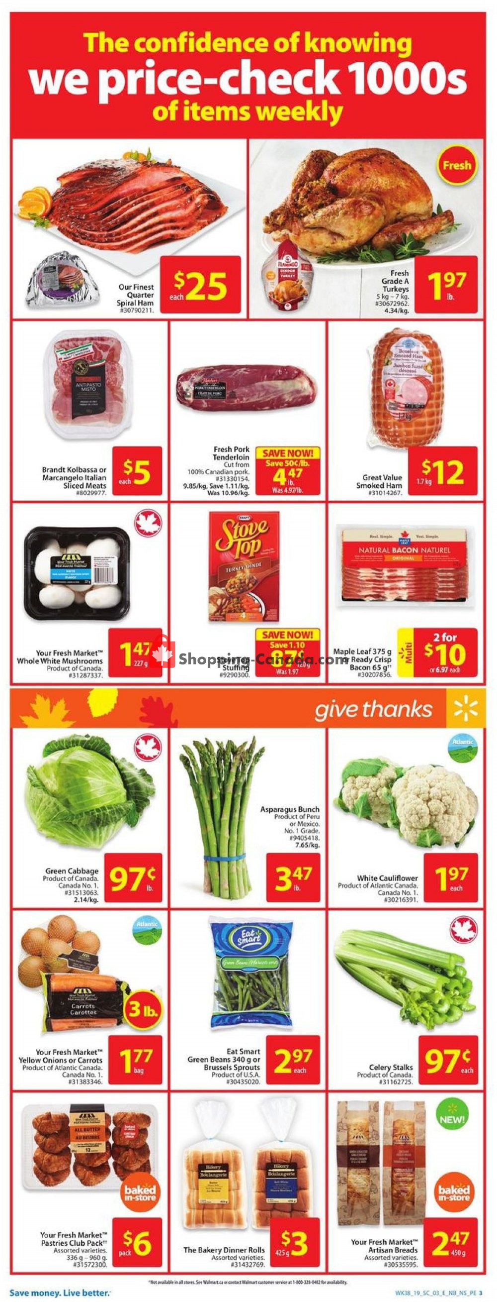Walmart flyer from Thursday October 10, 2019 to Wednesday October 16, 2019 - page 3