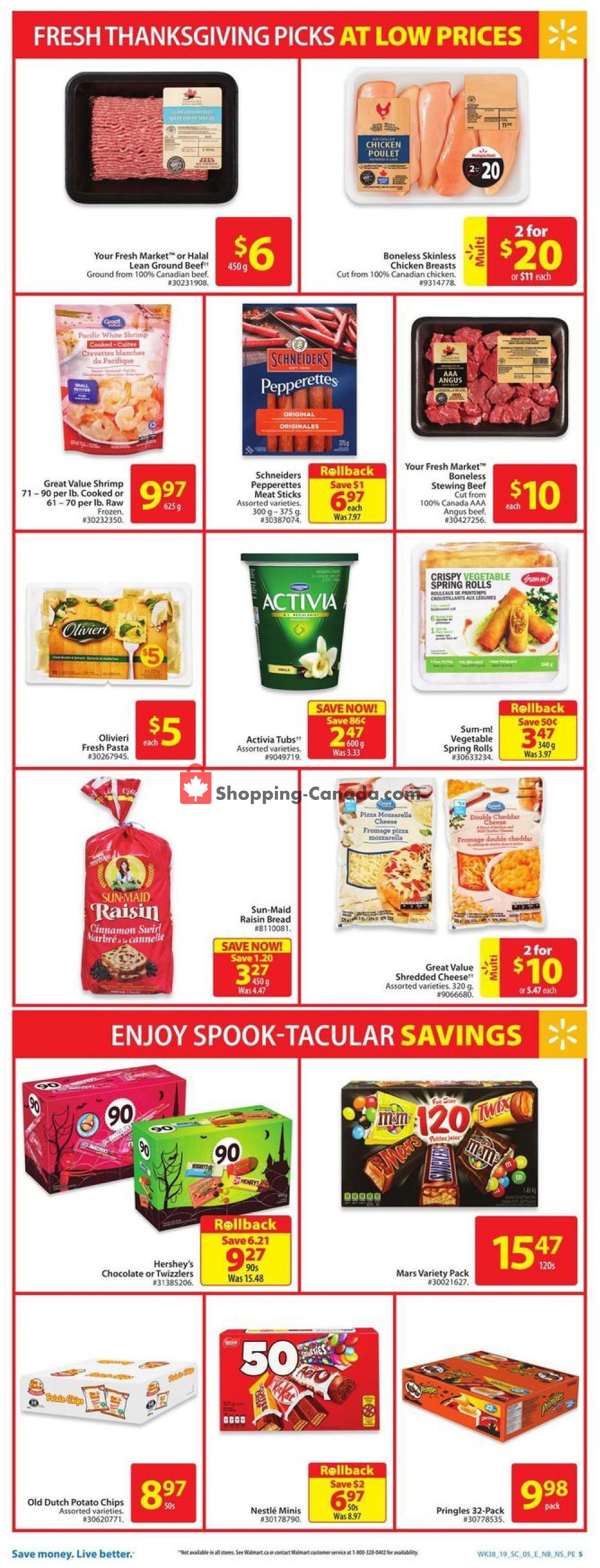 Walmart flyer from Thursday October 10, 2019 to Wednesday October 16, 2019 - page 7