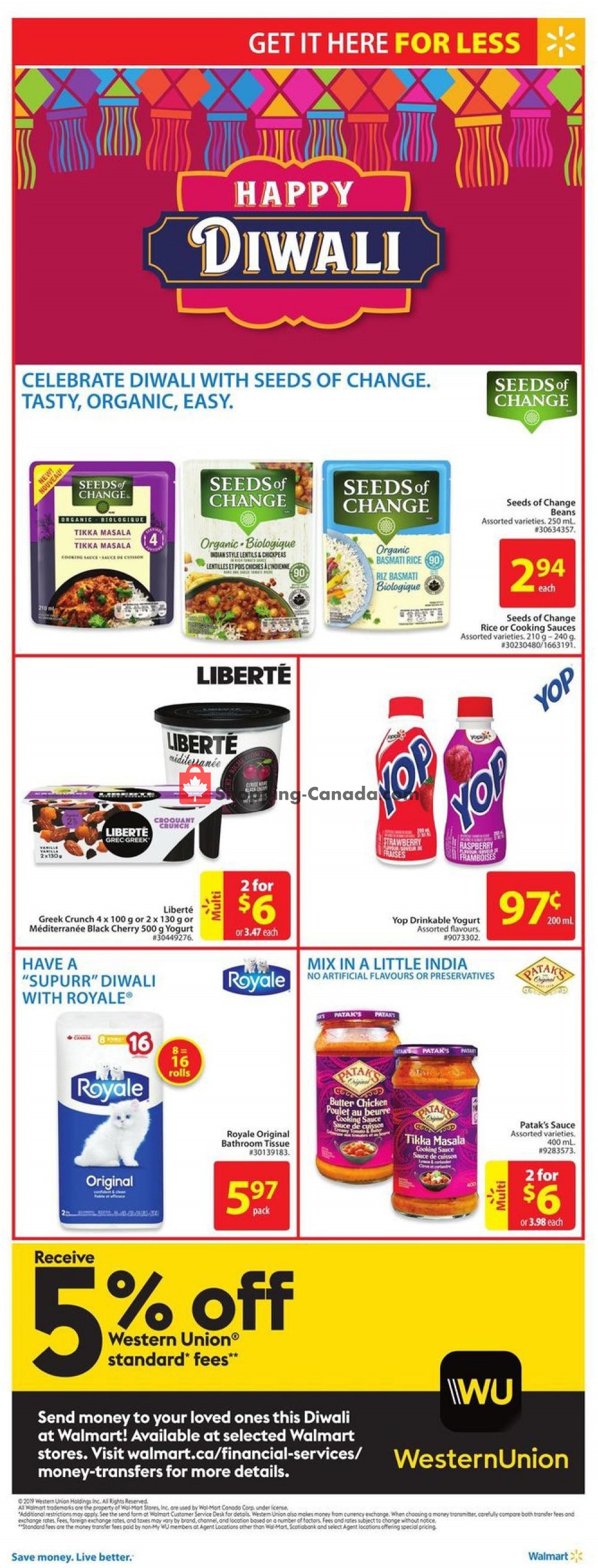 Walmart flyer from Thursday October 10, 2019 to Wednesday October 16, 2019 - page 8