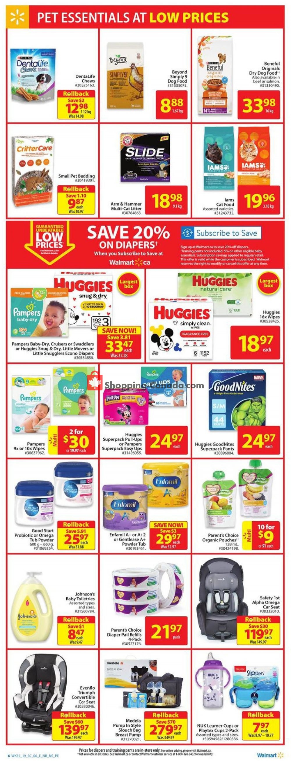 Walmart flyer from Thursday September 19, 2019 to Wednesday September 25, 2019 - page 11