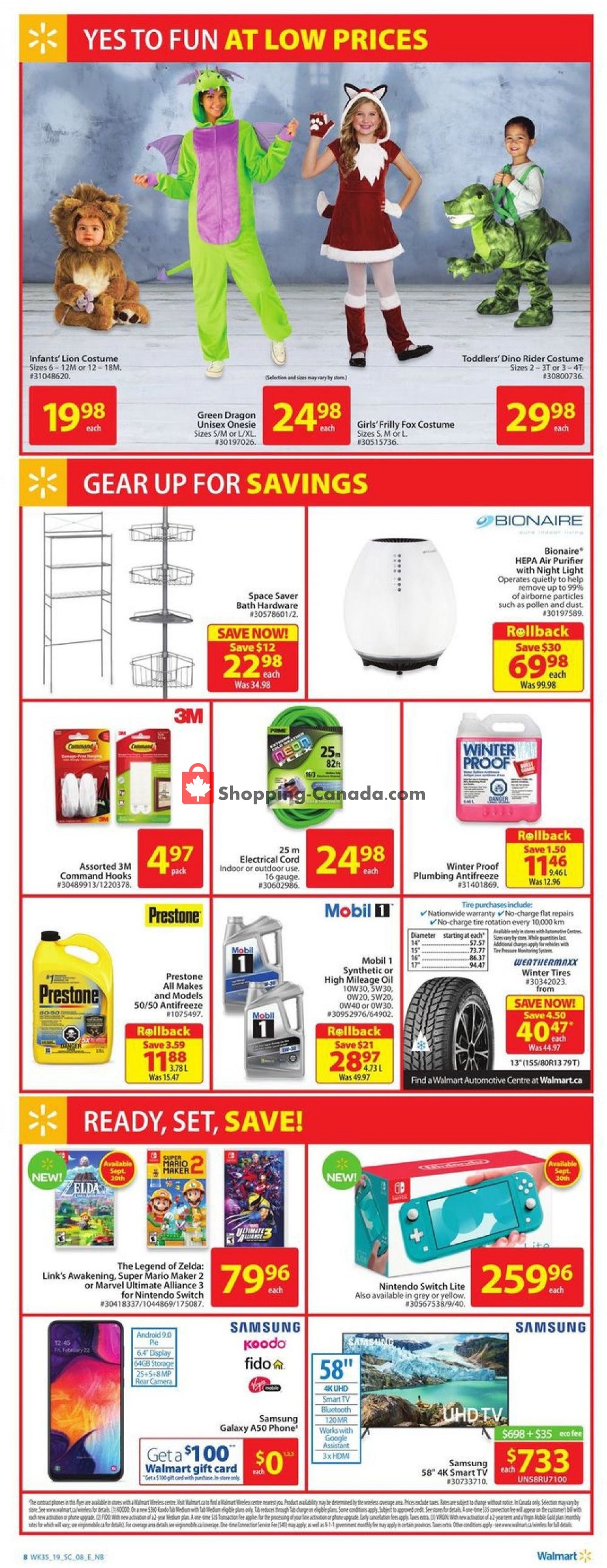 Walmart flyer from Thursday September 19, 2019 to Wednesday September 25, 2019 - page 13
