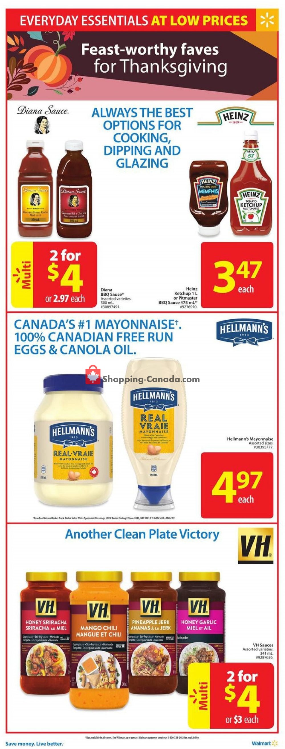 Walmart flyer from Thursday September 19, 2019 to Wednesday September 25, 2019 - page 7