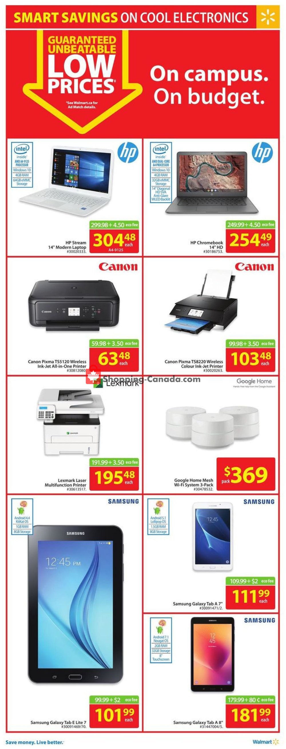 Walmart flyer from Thursday September 5, 2019 to Wednesday September 11, 2019 - page 17