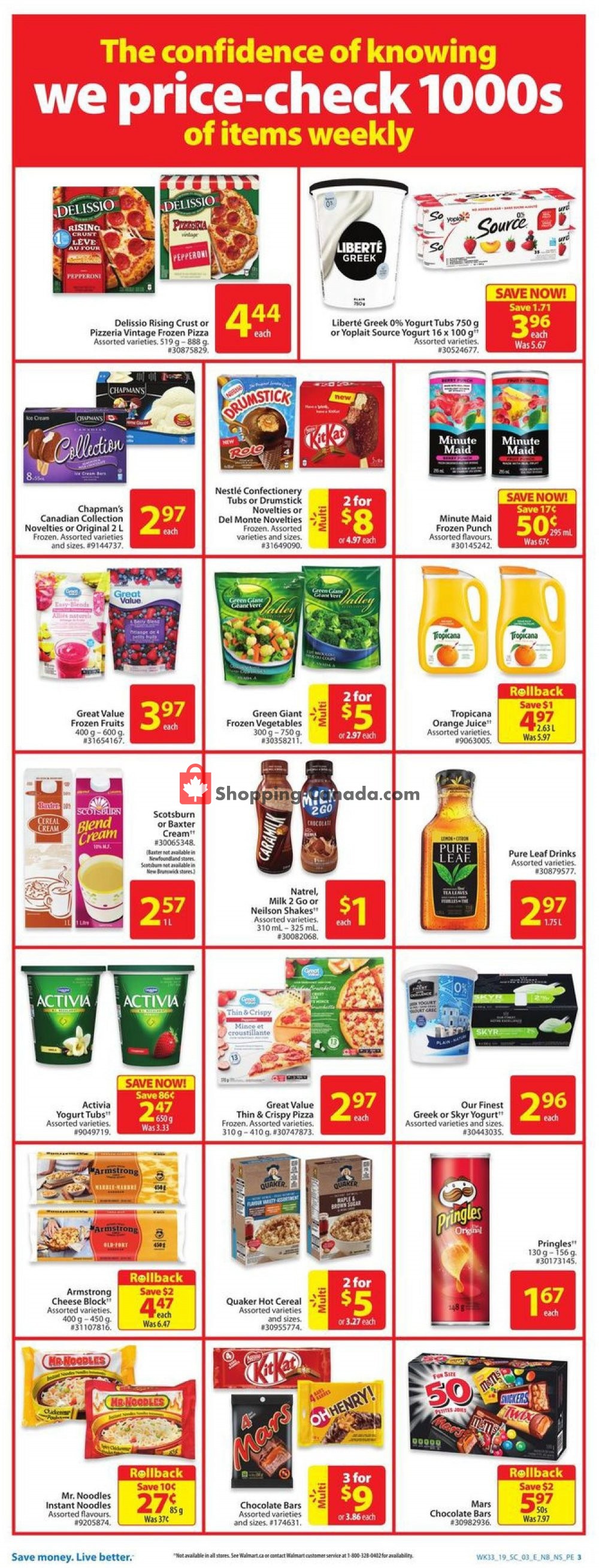 Walmart flyer from Thursday September 5, 2019 to Wednesday September 11, 2019 - page 4