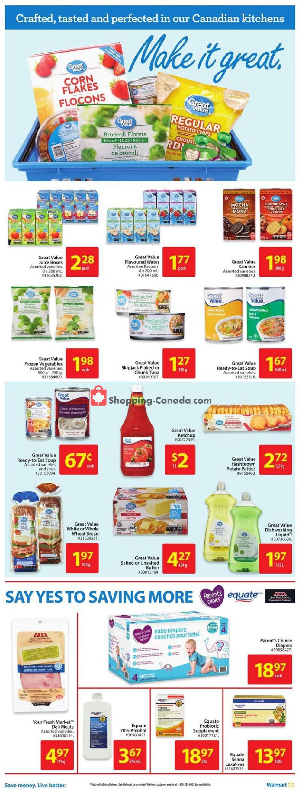 Walmart flyer from Thursday September 5, 2019 to Wednesday September 11, 2019 - page 5