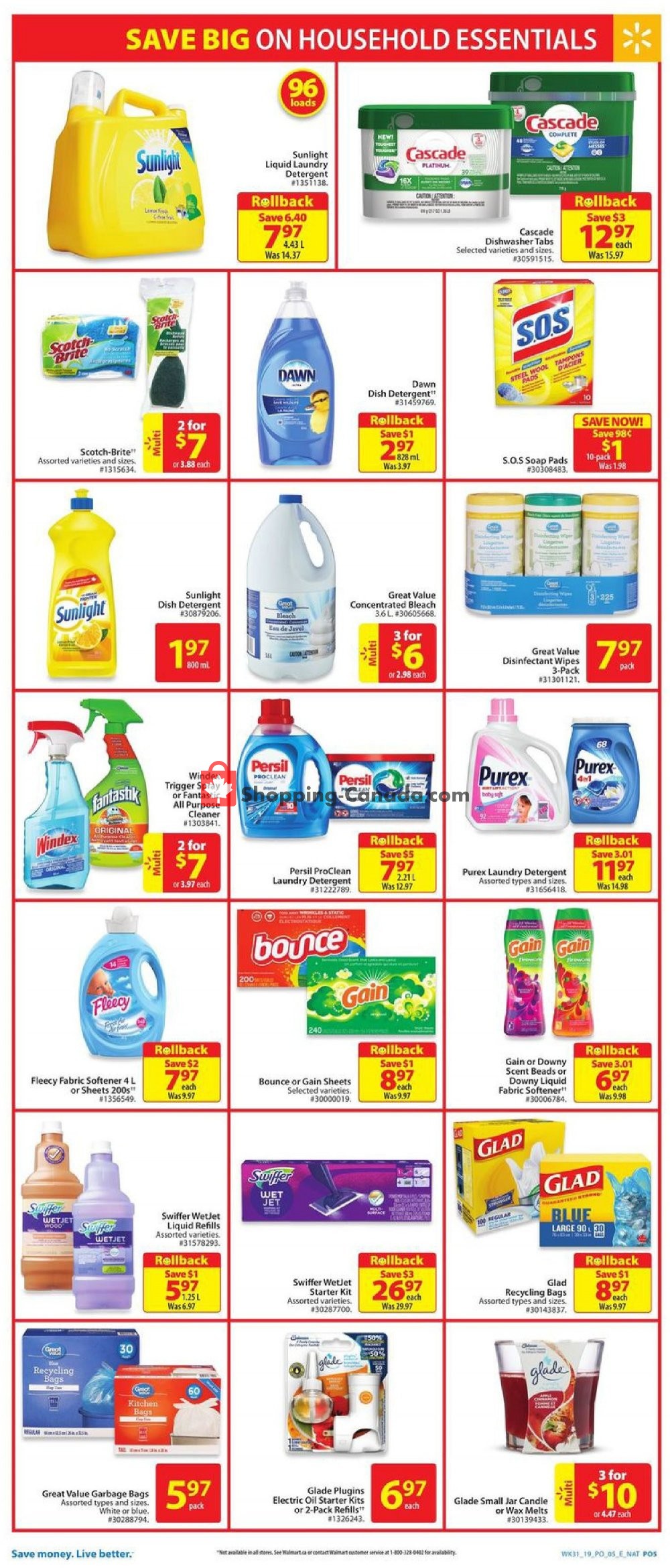 Walmart flyer from Thursday August 22, 2019 to Wednesday August 28, 2019 - page 16