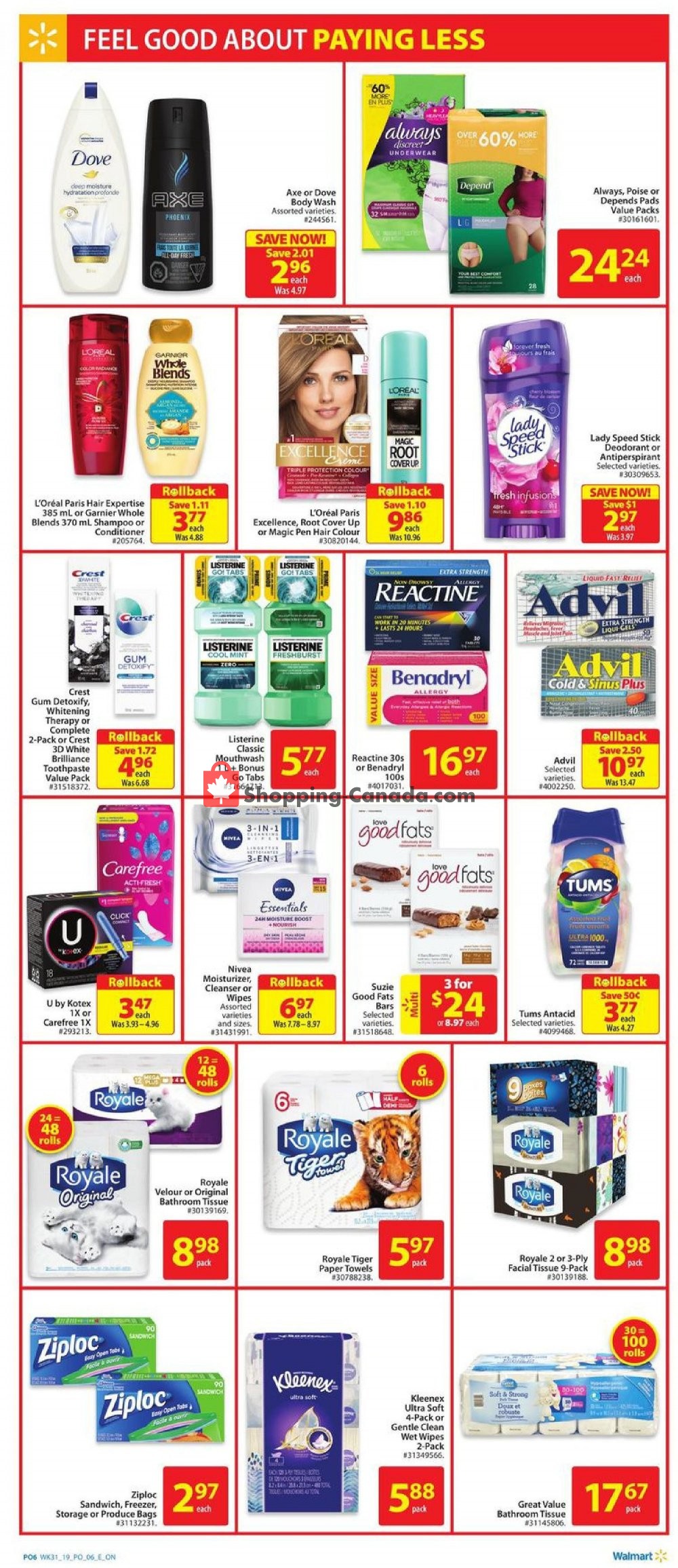Walmart flyer from Thursday August 22, 2019 to Wednesday August 28, 2019 - page 17