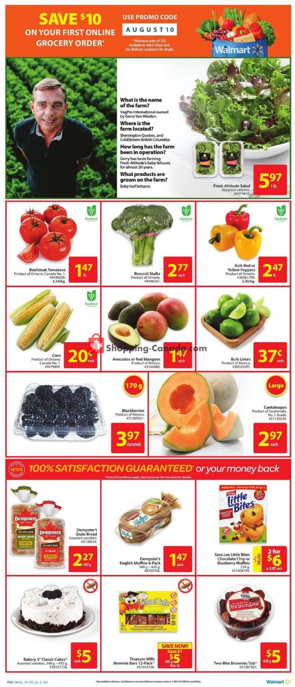 Walmart flyer from Thursday August 22, 2019 to Wednesday August 28, 2019 - page 2