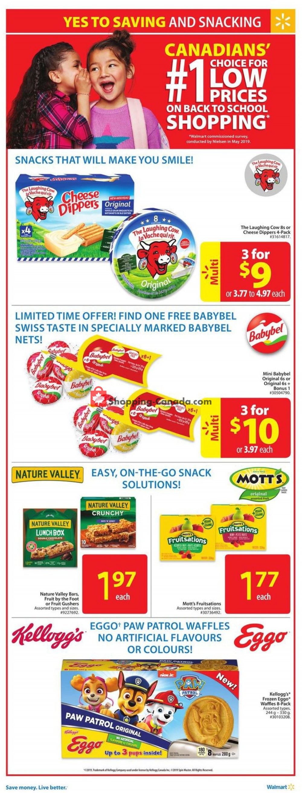 Walmart flyer from Thursday August 22, 2019 to Wednesday August 28, 2019 - page 8
